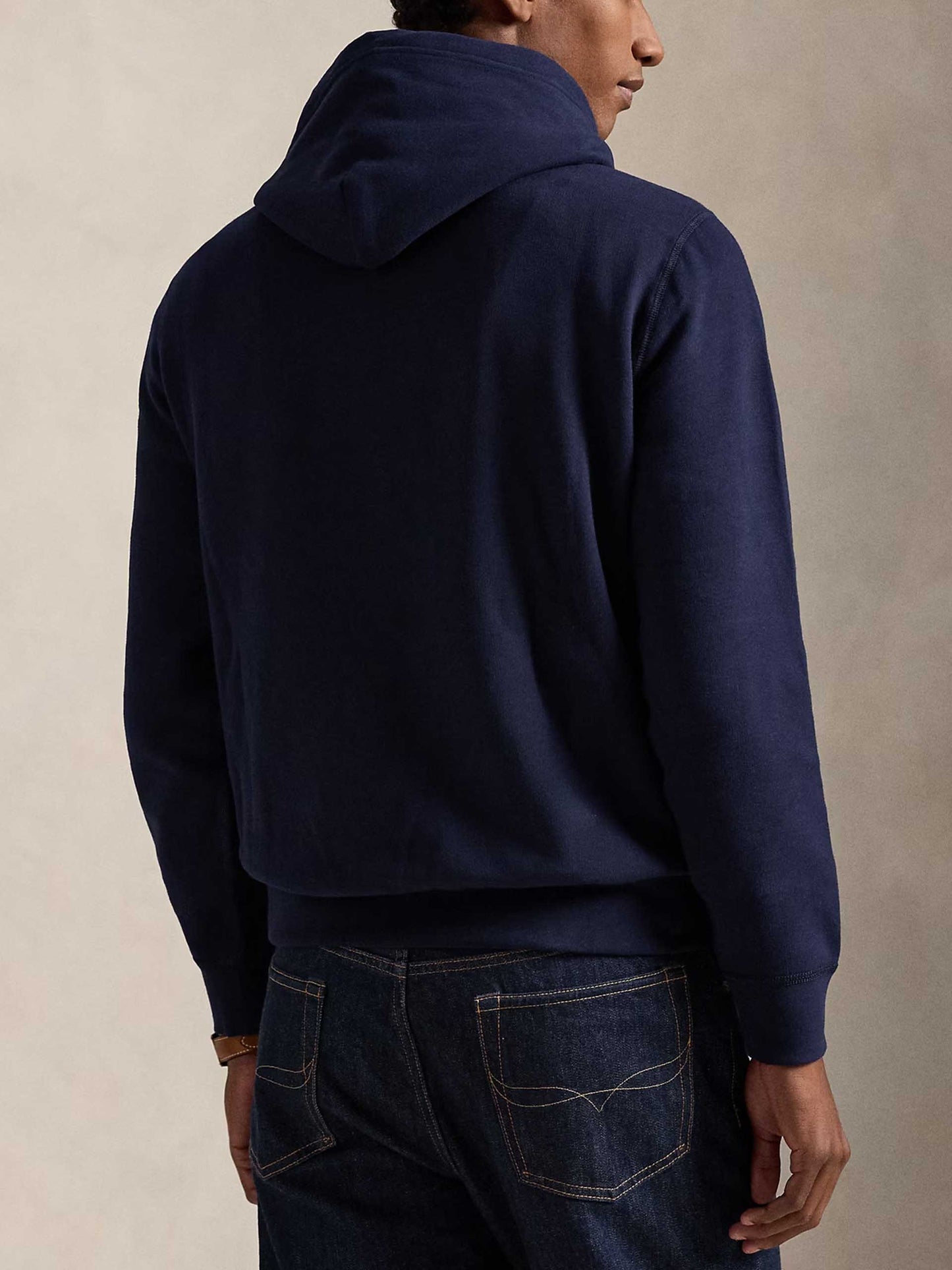 POLO RALPH LAUREN - Logo-Hoodie aus Fleece für Herren Navyblau - Navy blue