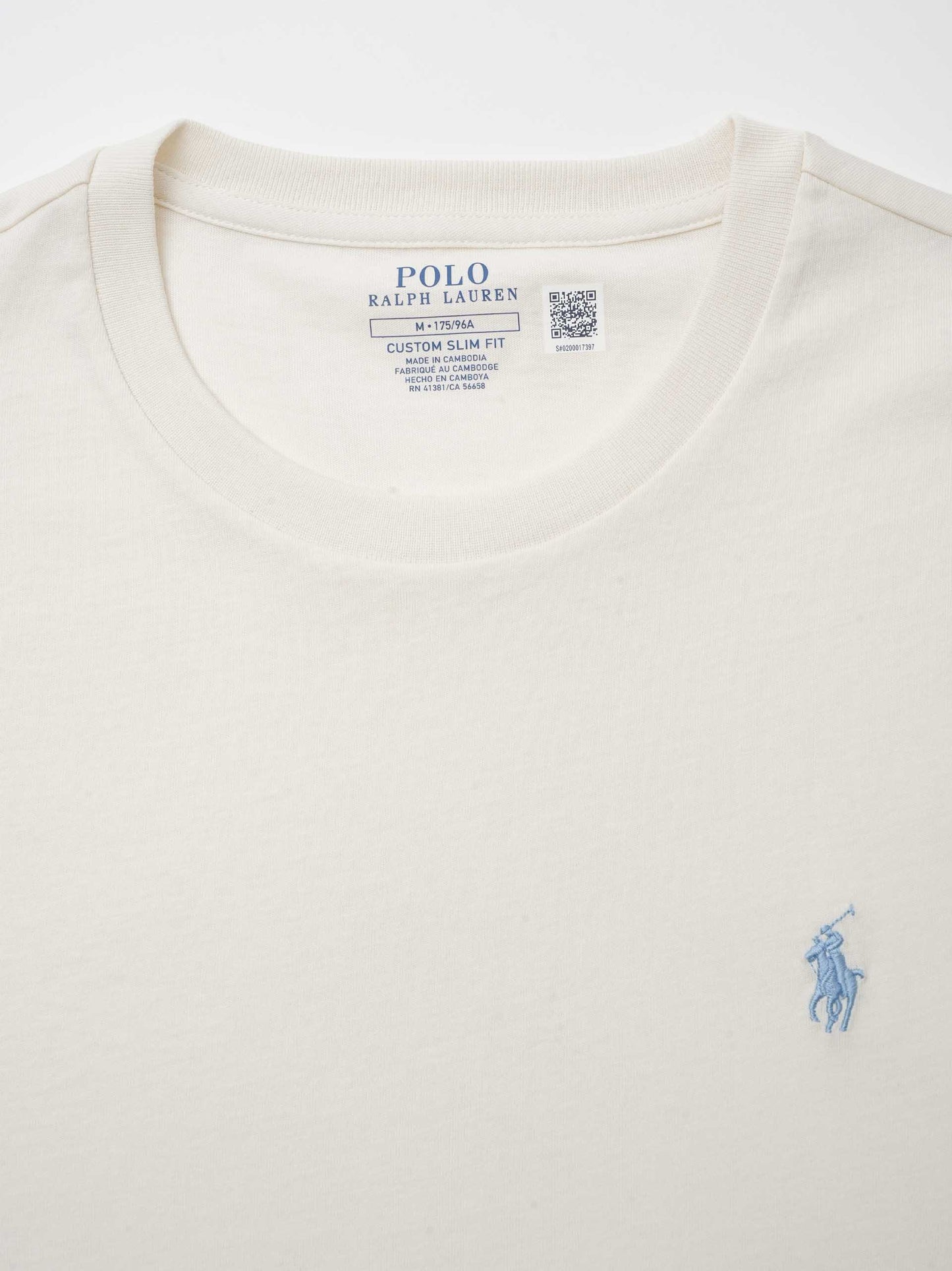 POLO RALPH LAUREN - T-Shirt aus Baumwoll-Jersey für Herren Creme - Cream
