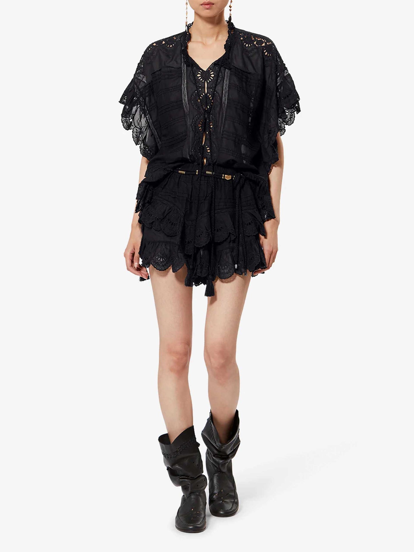 MARANT ETOILE - Top Payton mit floraler Spitze für Damen