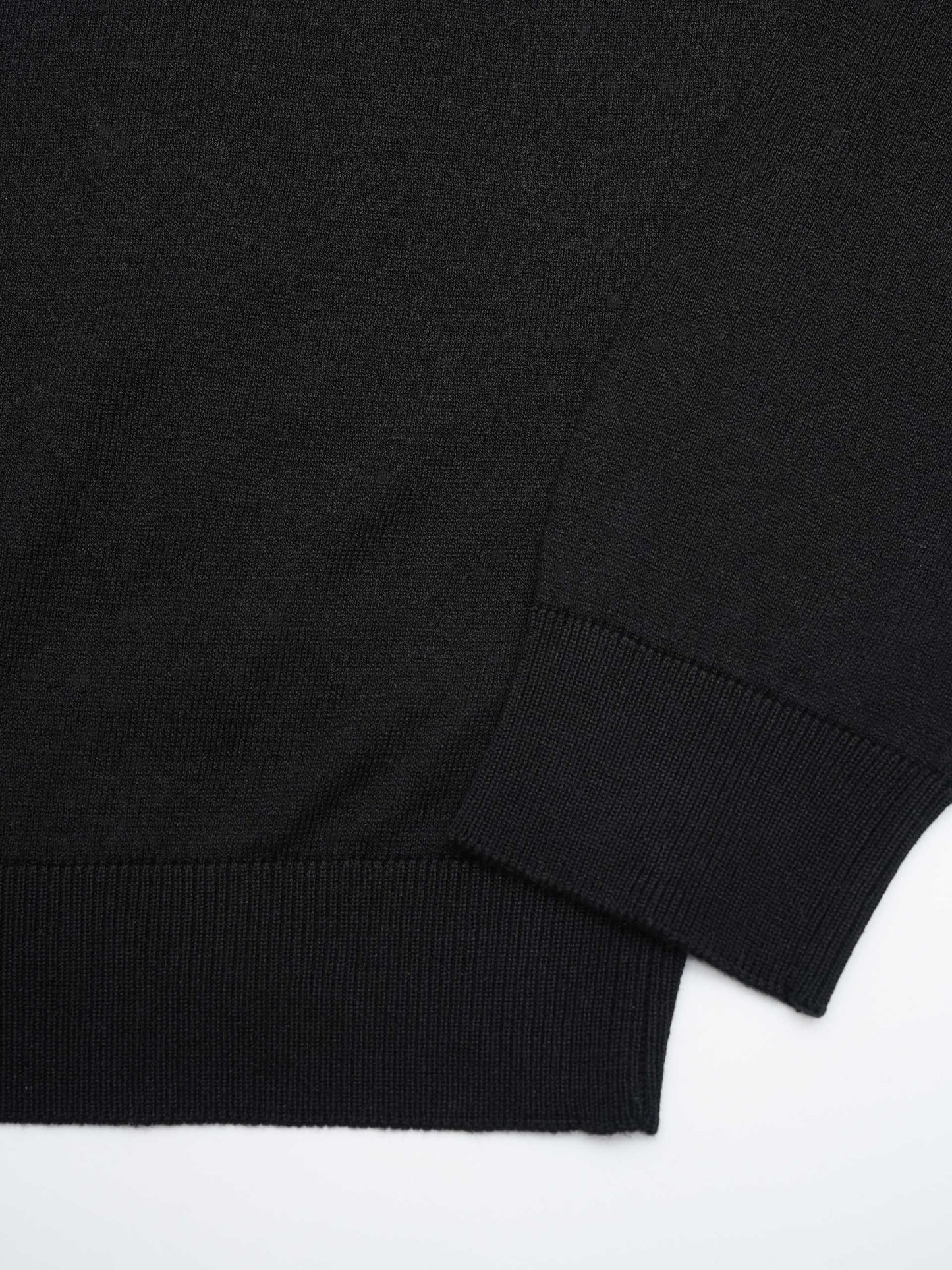 DONDUP - Rundhalspullover aus Seiden-Mix für Herren Schwarz - Black