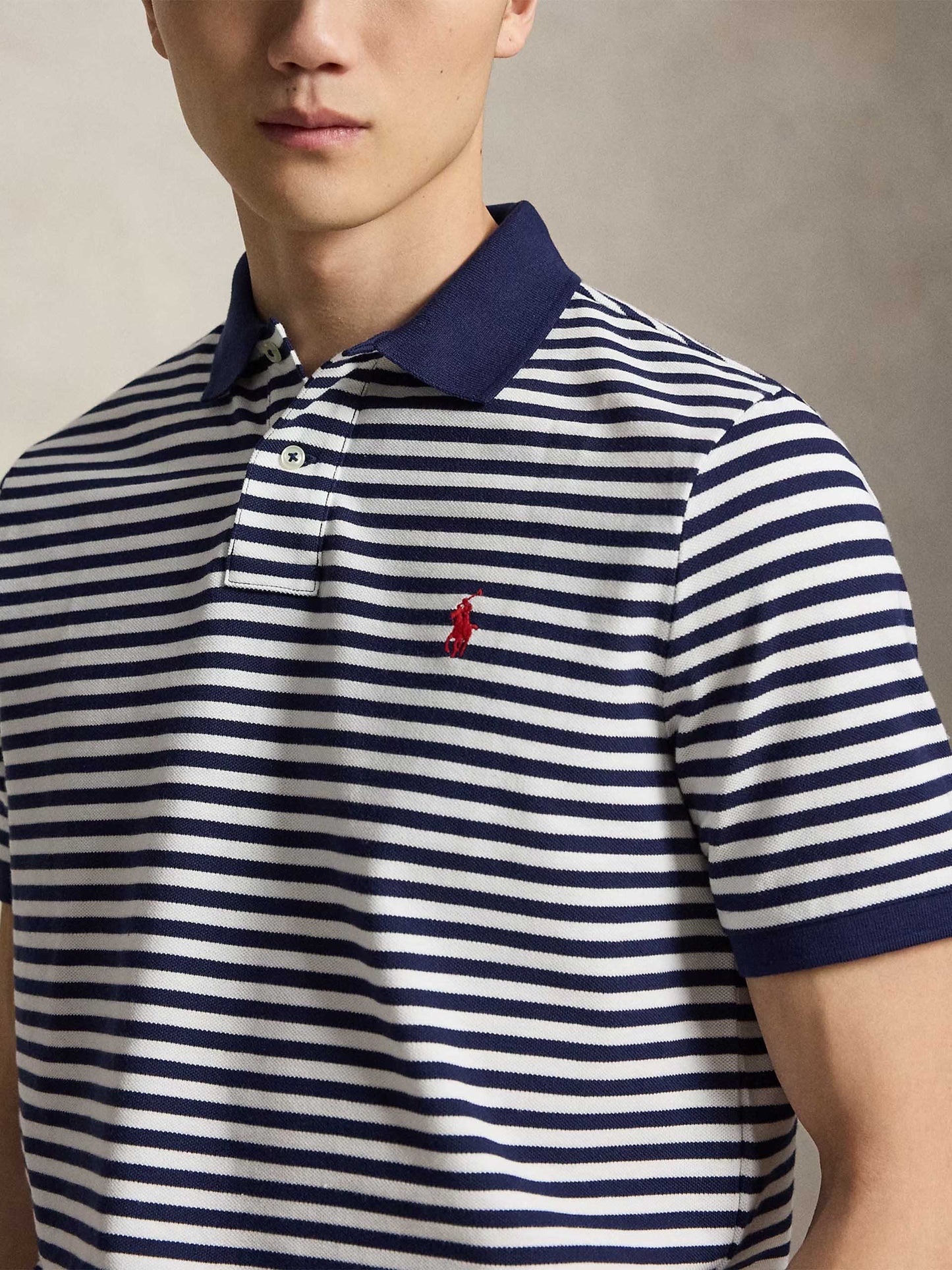 POLO RALPH LAUREN - Gestreiftes Piqué-Poloshirt für Herren