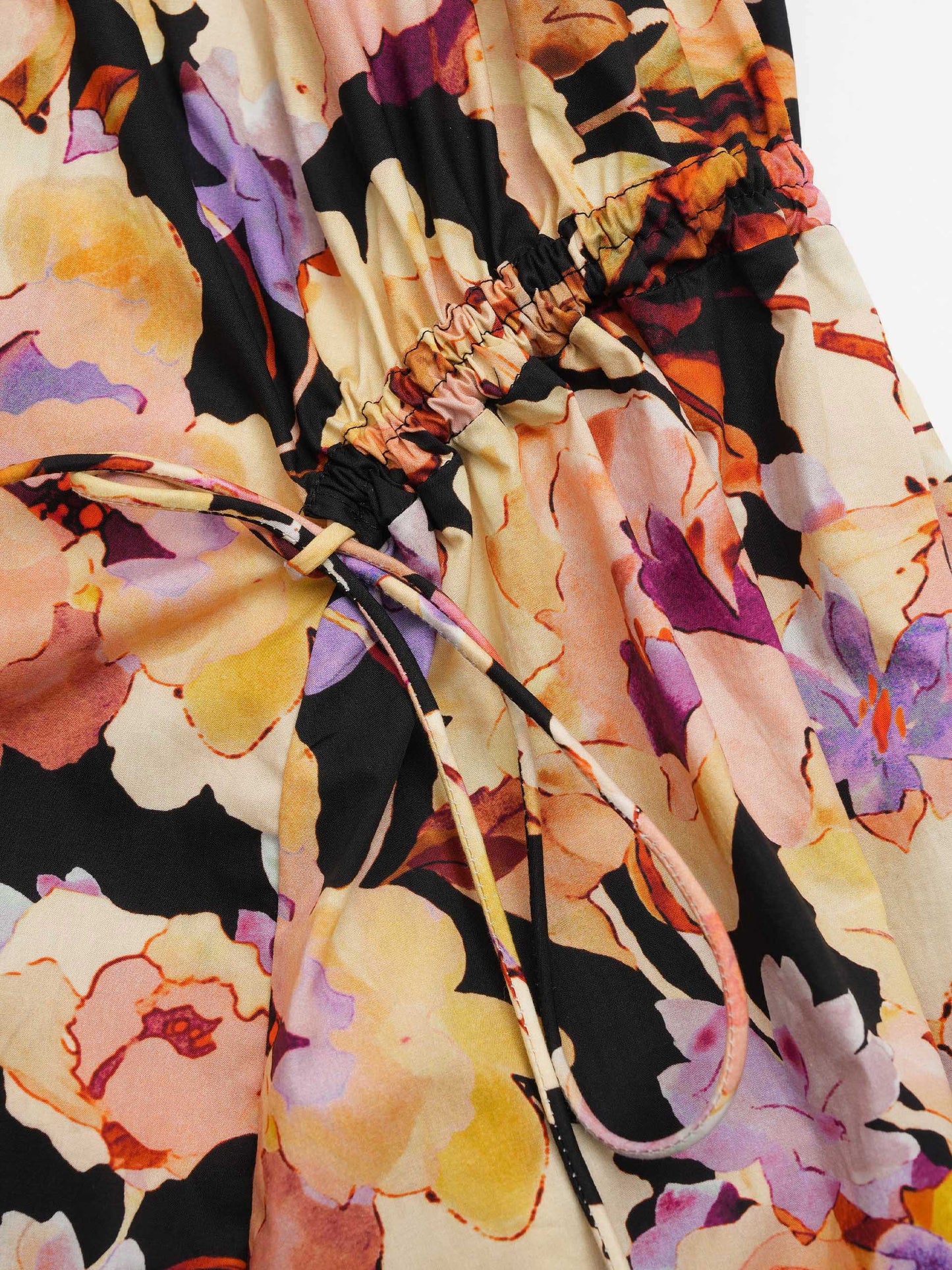 ULLA JOHNSON - Midikleid Vidri mit Blumen-Print für Damen