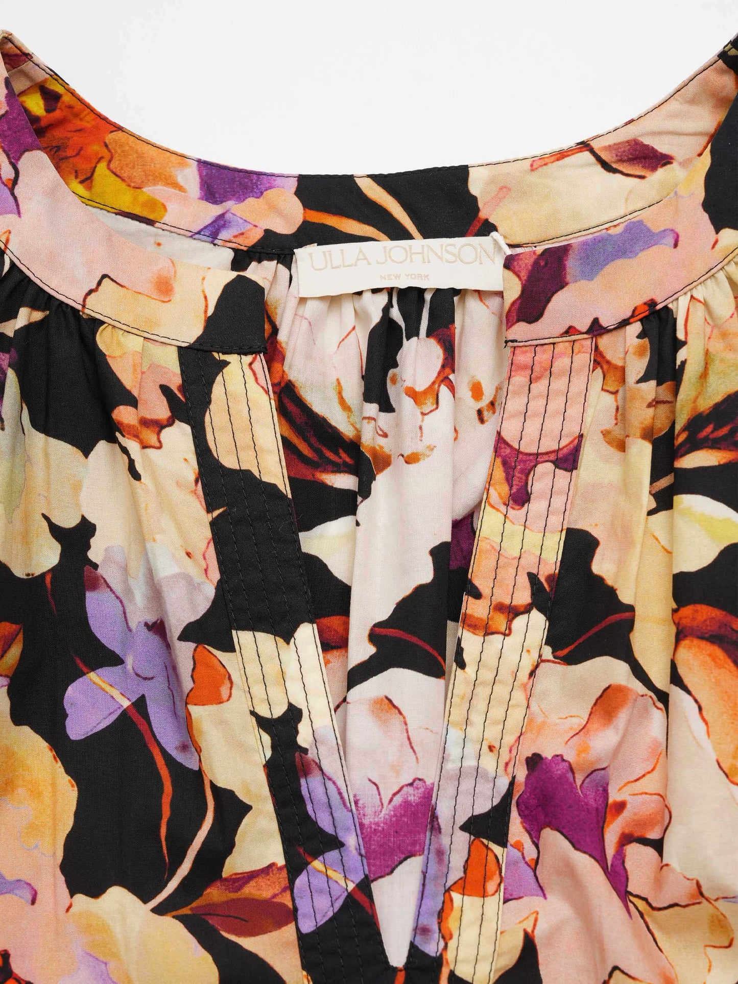 ULLA JOHNSON - Top Abril mit Blumen-Print für Damen