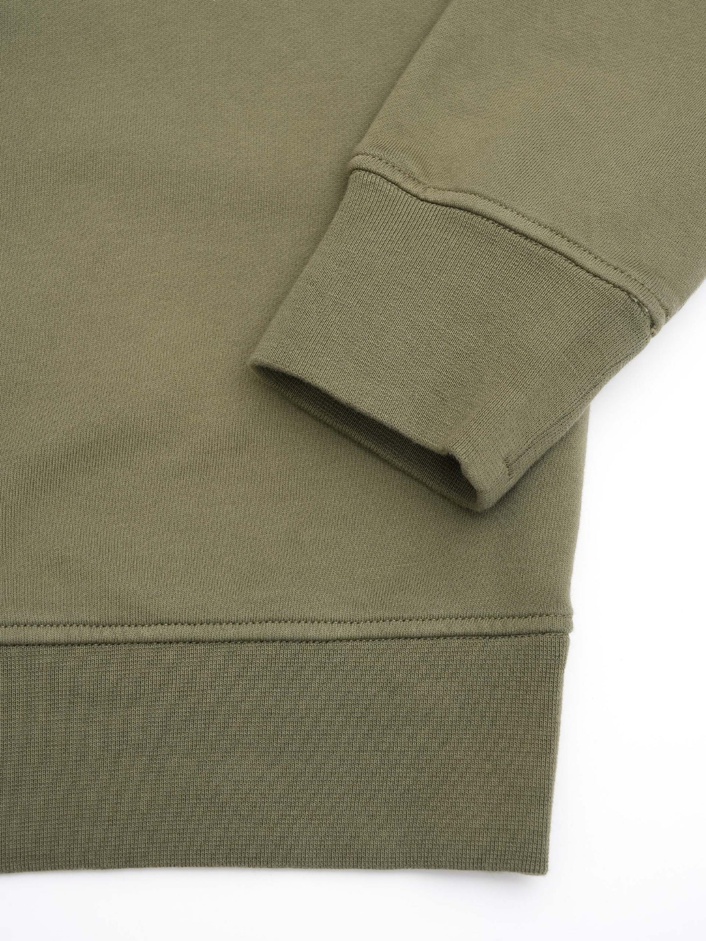 STONE ISLAND - Sweatshirt mit Kompass-Patch für Herren Armeegrün - Army green