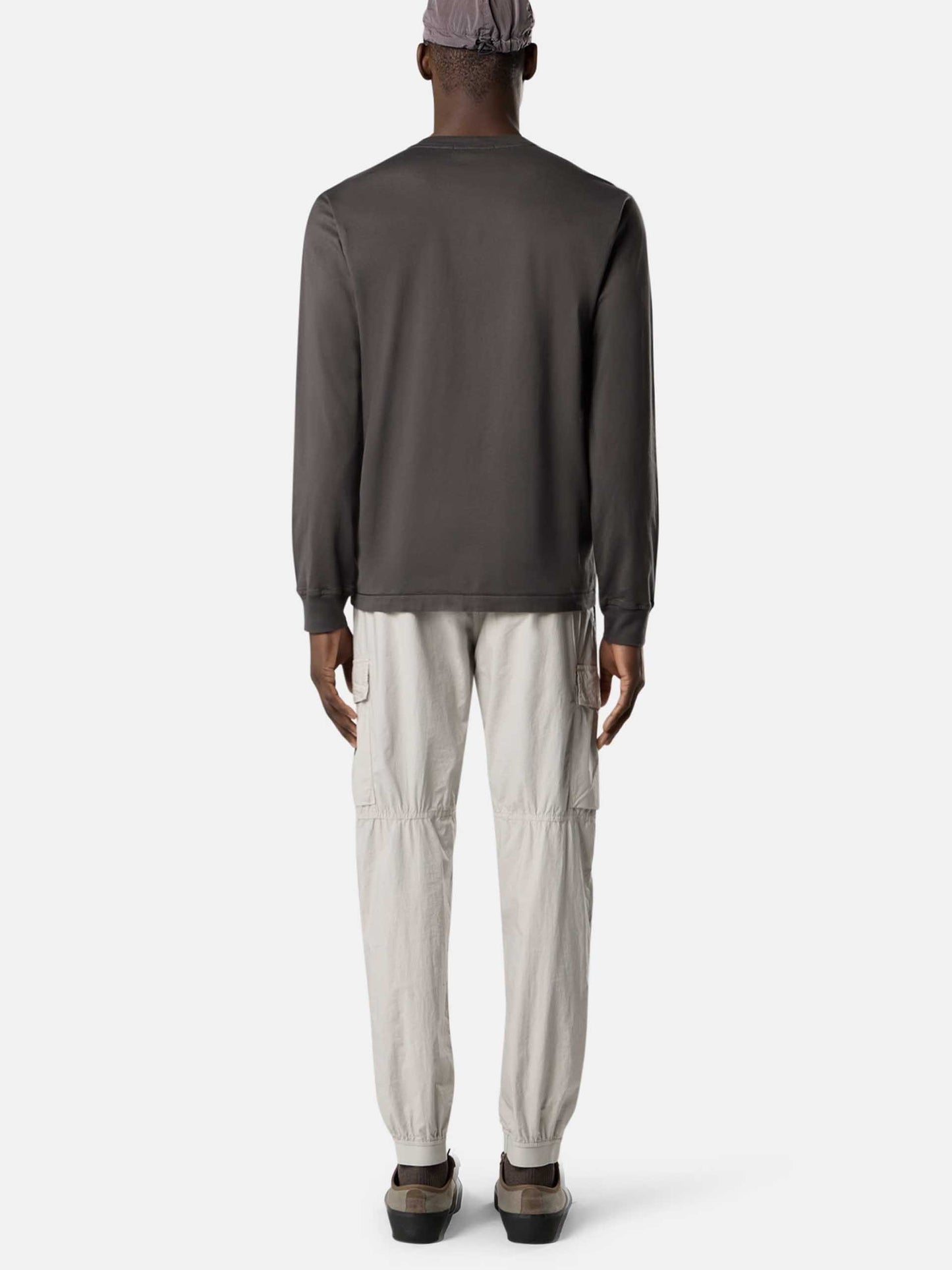 STONE ISLAND - Longsleeve-T-Shirt aus Baumwolle für Herren