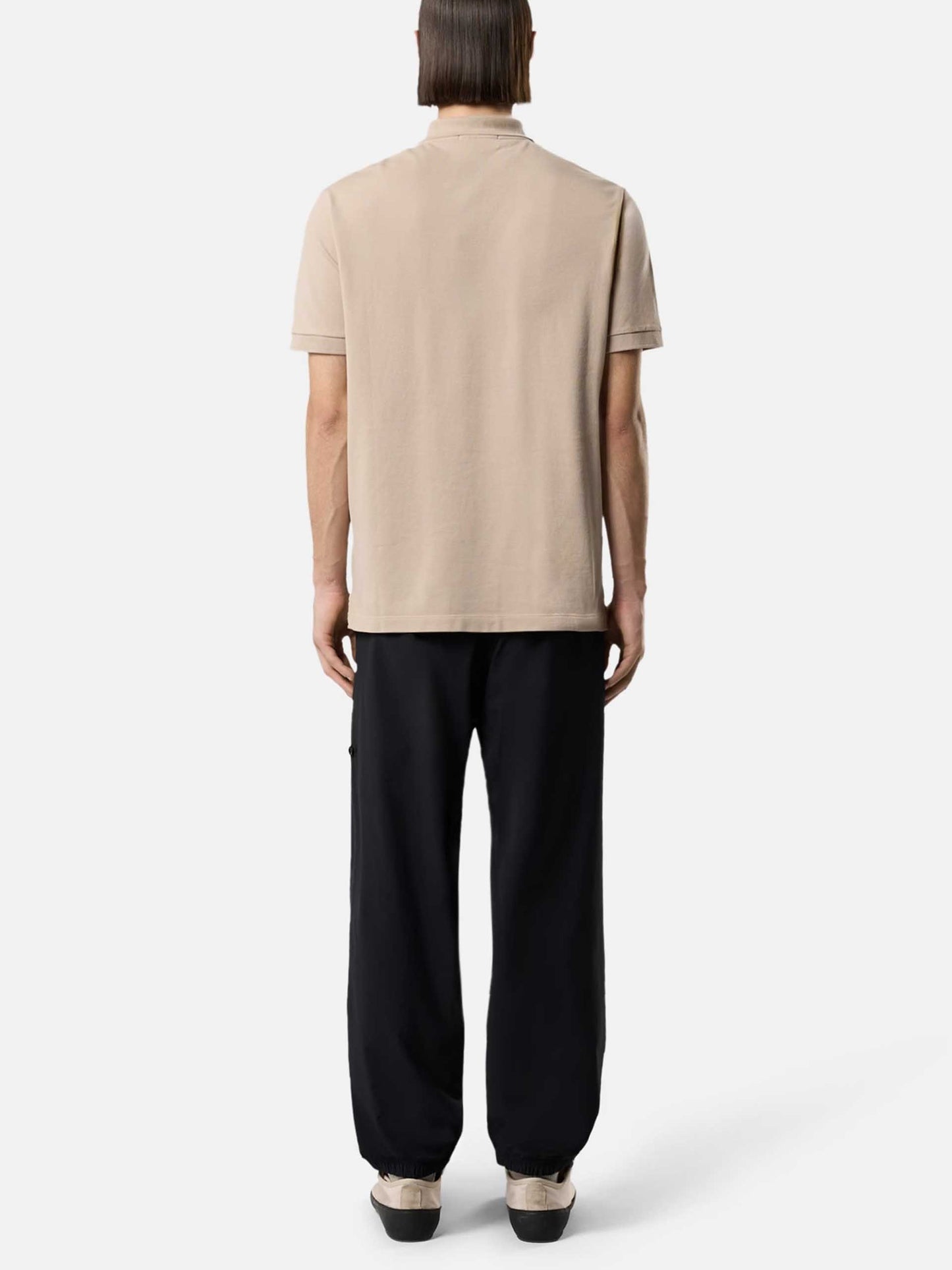 STONE ISLAND - Poloshirt aus Baumwollpiqué für Herren