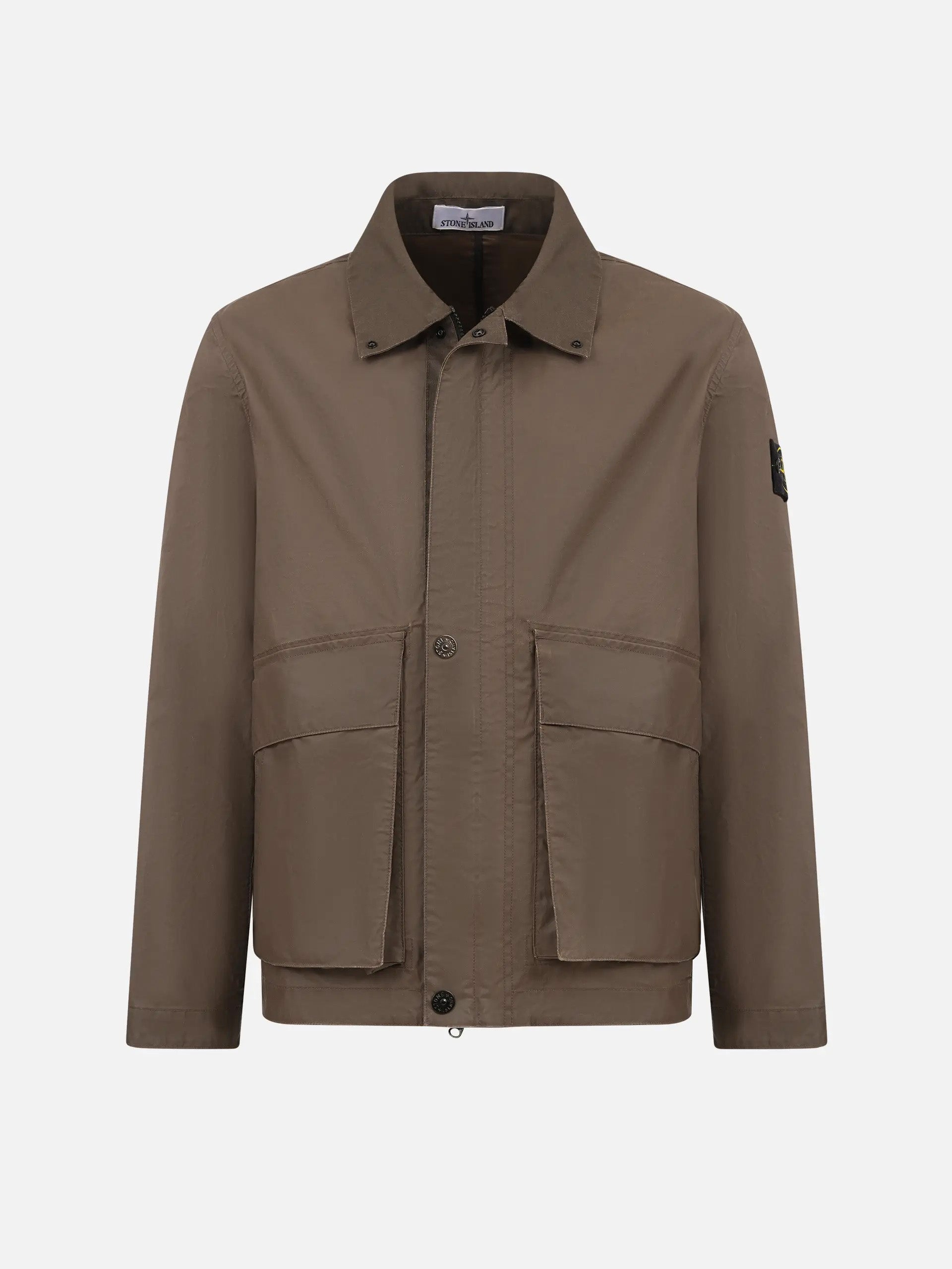 STONE ISLAND - Coach jacket with wax coating for men – NEW TAKE FIVE