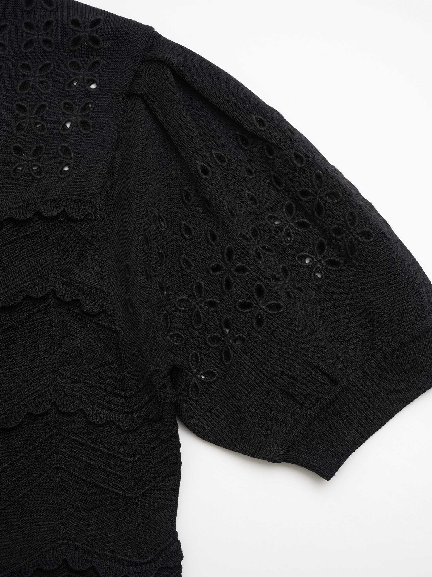 ULLA JOHNSON - Strick-Top Marcelena für Damen Schwarz - Black