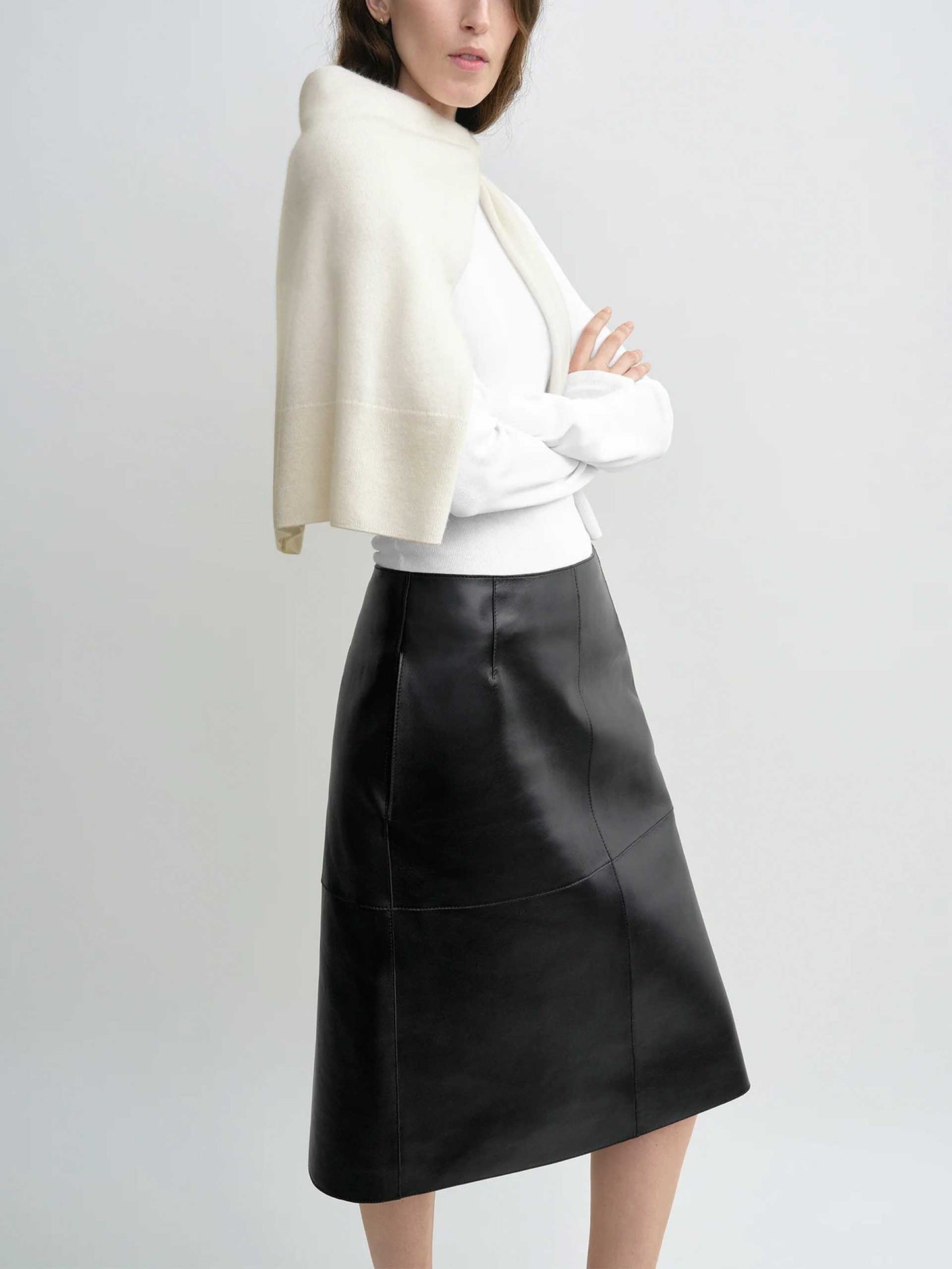 TOTEME - Langarm-Top aus Baumwolle für Damen Weiß - White