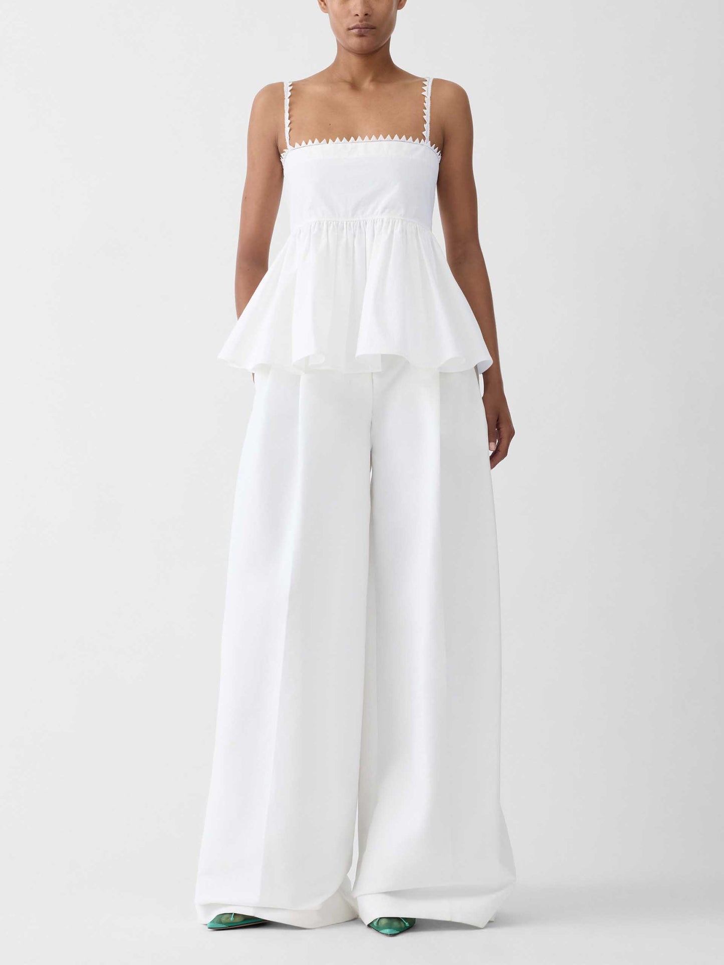 JACQUEMUS - Top Traversin aus Baumwolle für Damen
