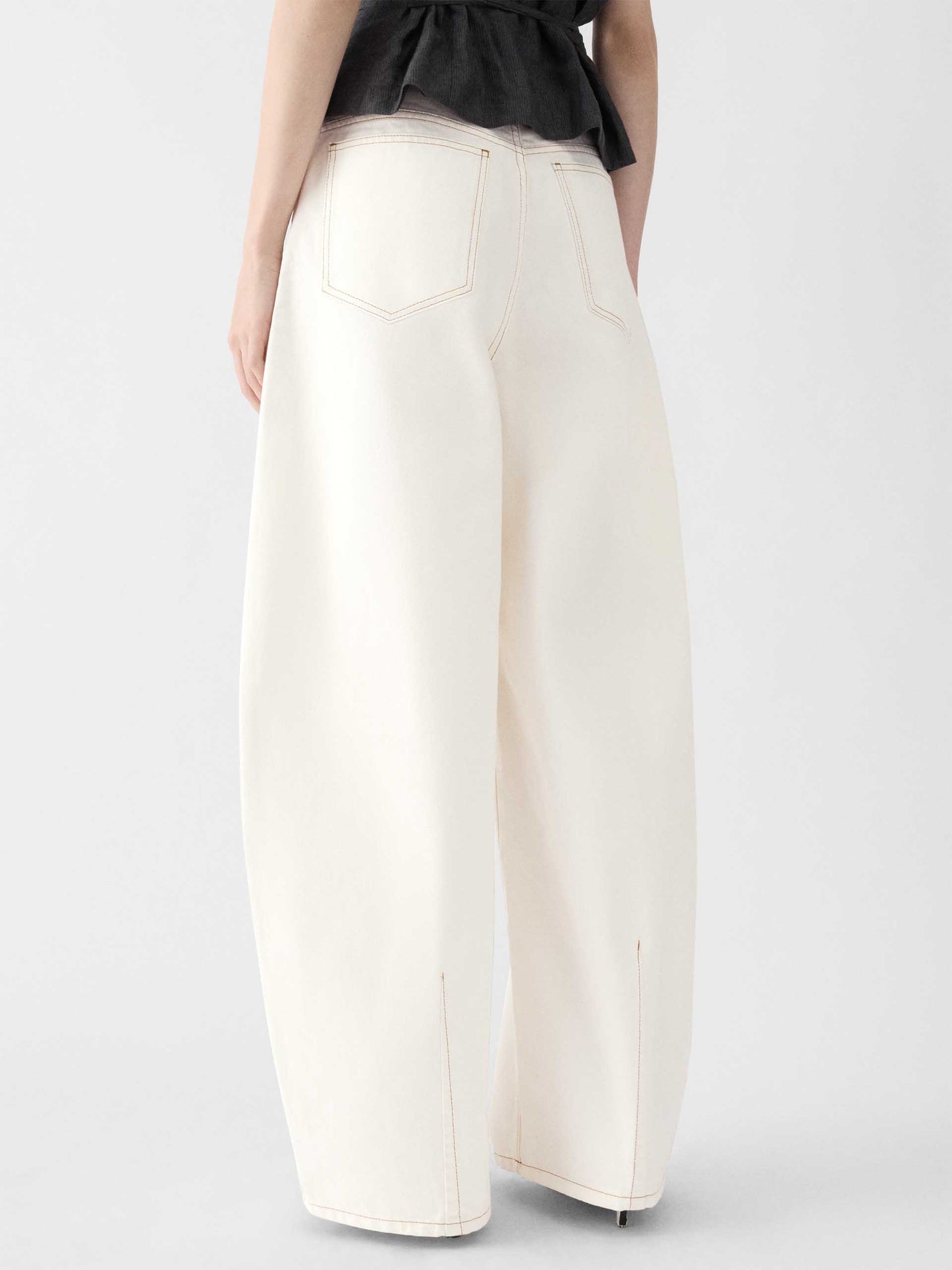JACQUEMUS - High-Waist Jeans Ovalo für Damen