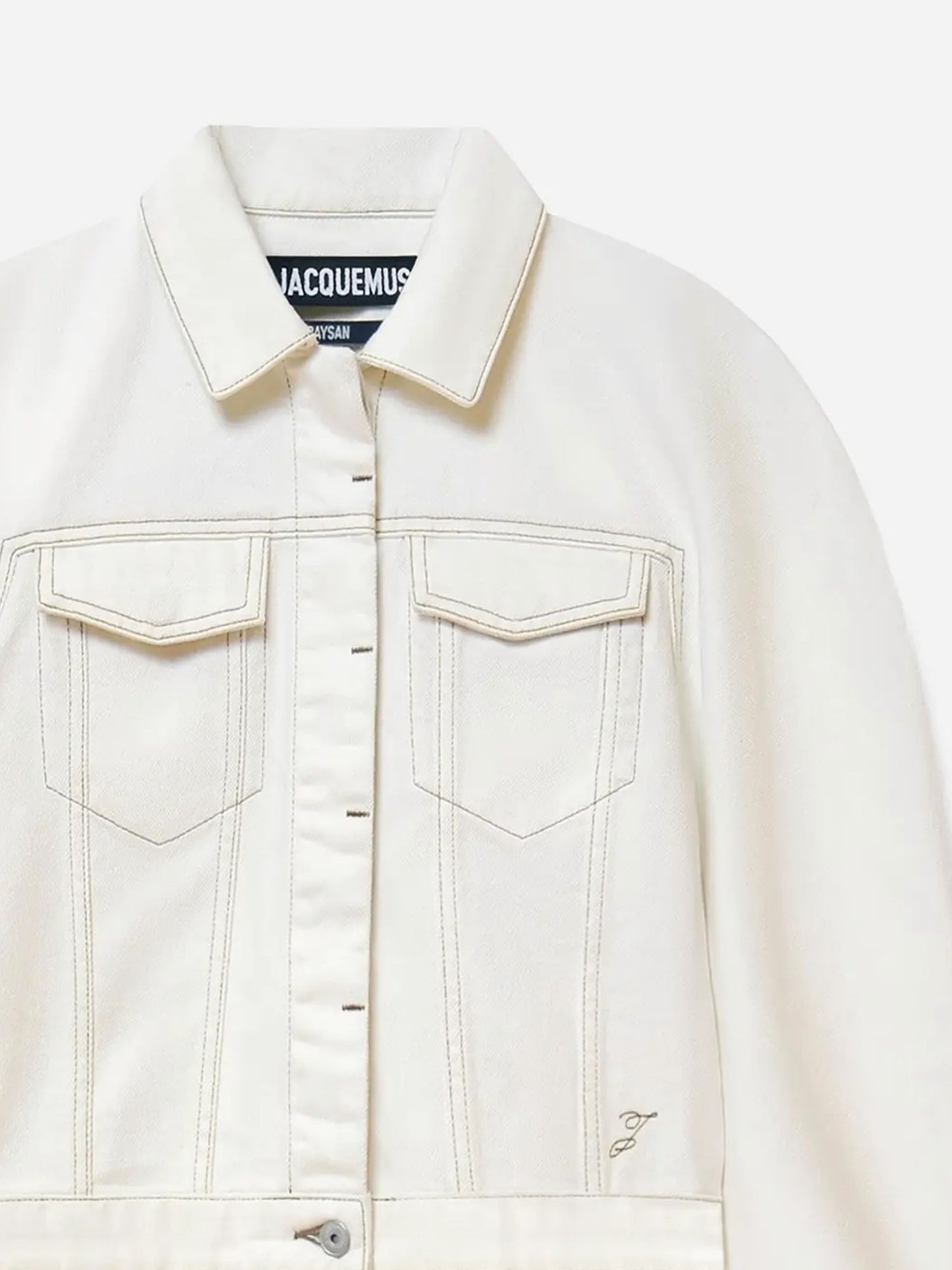 JACQUEMUS - Jeansjacke Ovalo de-Nîmes für Damen