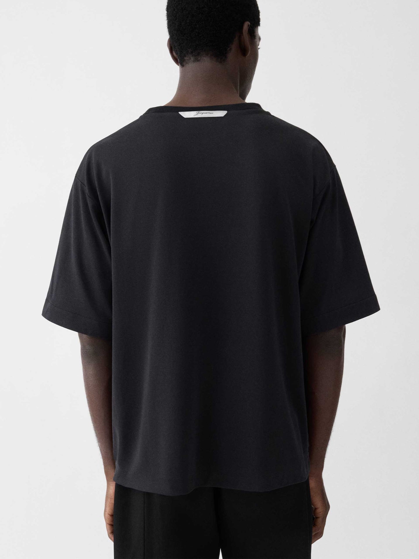 JACQUEMUS - T-Shirt Rond Carré für Herren Schwarz - Black