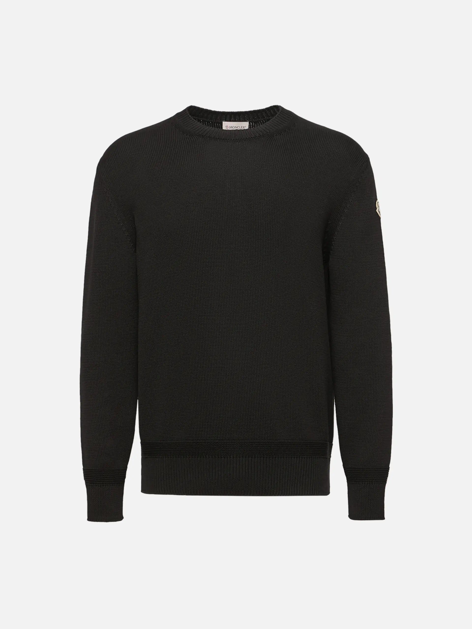 MONCLER セーター MONCLER - Cotton knit sweater for men – NEW TAKE FIVE