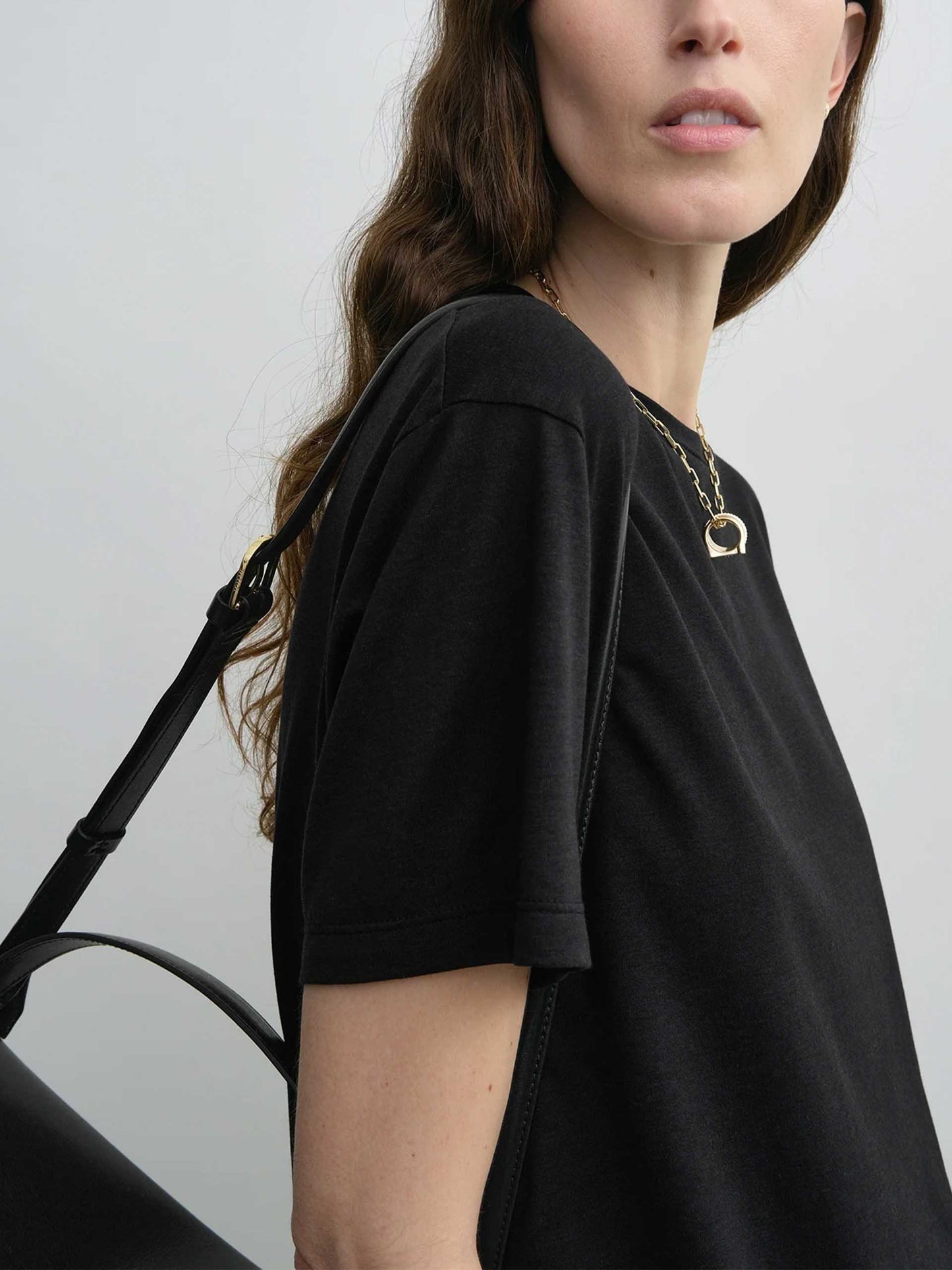 TOTEME - Basic-T-Shirt aus Jersey für Damen Schwarz - Black