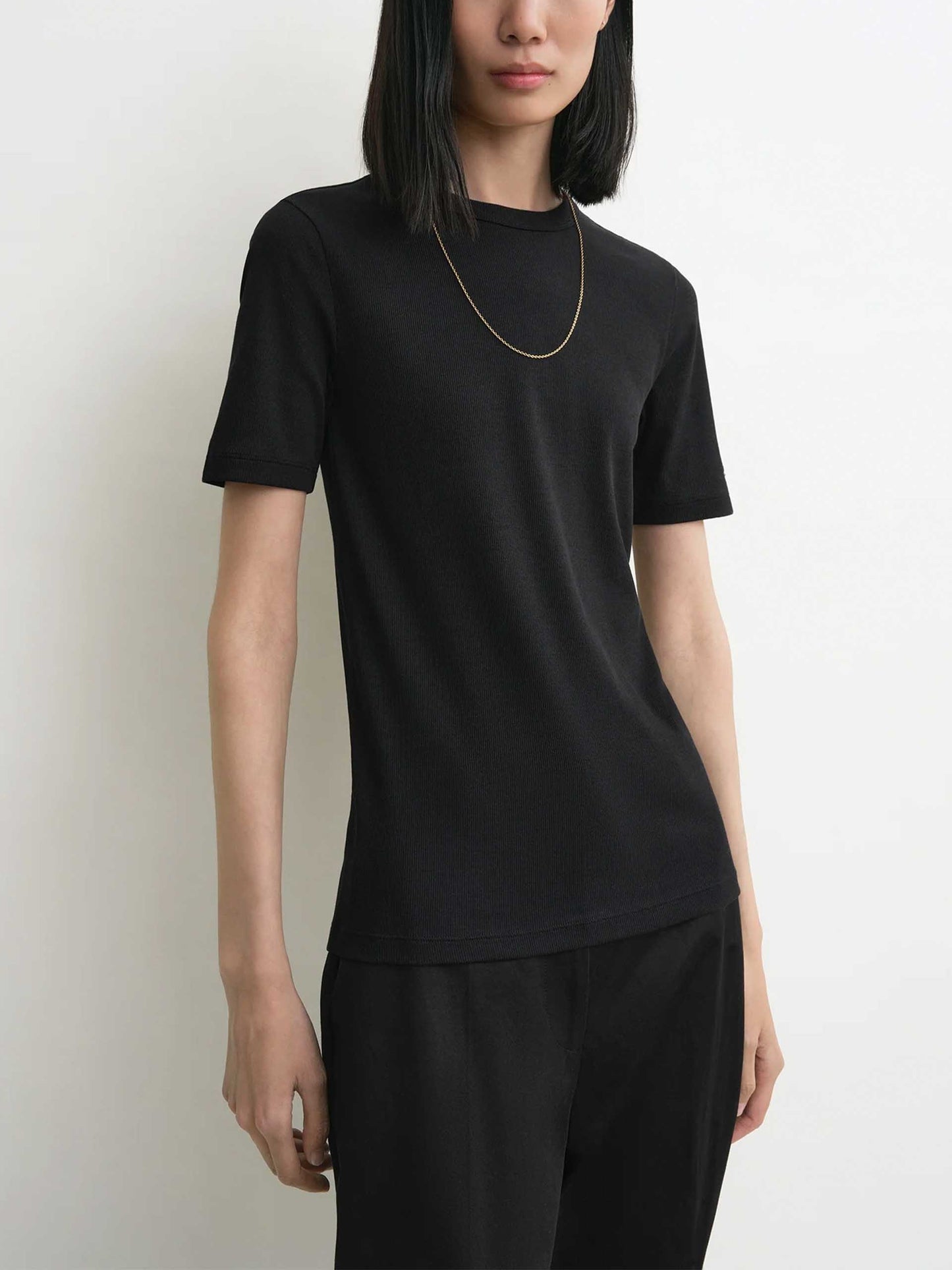 TOTEME - Geripptes T-Shirt für Damen