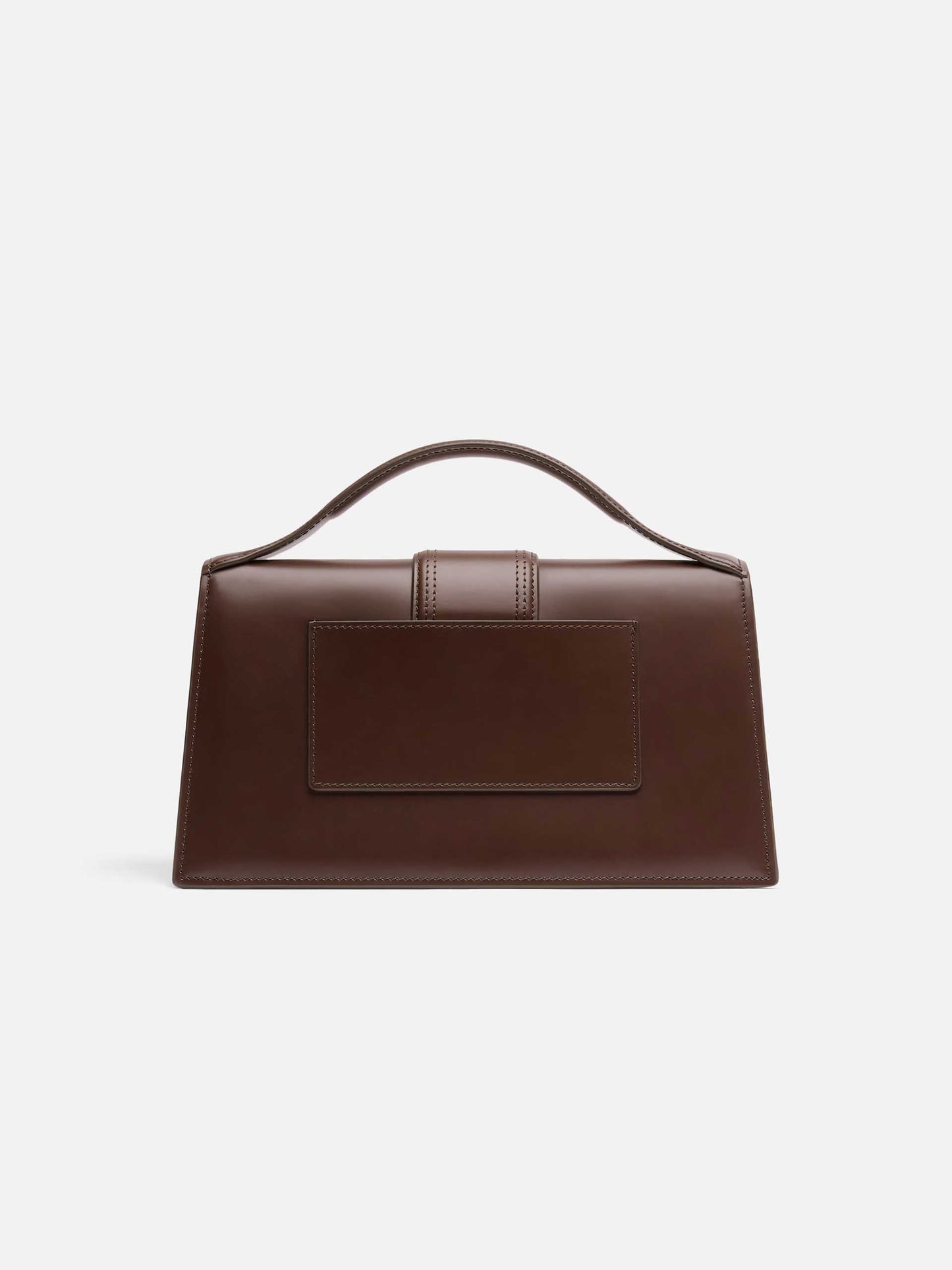 JACQUEMUS - Crossbody-Tasche Grand Bambino aus Leder Braun - Brown