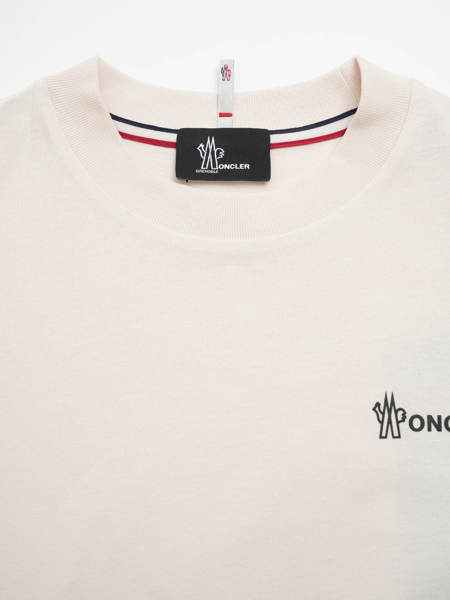MONCLER GRENOBLE - T-Shirt aus Baumwolle mit Logo für Damen