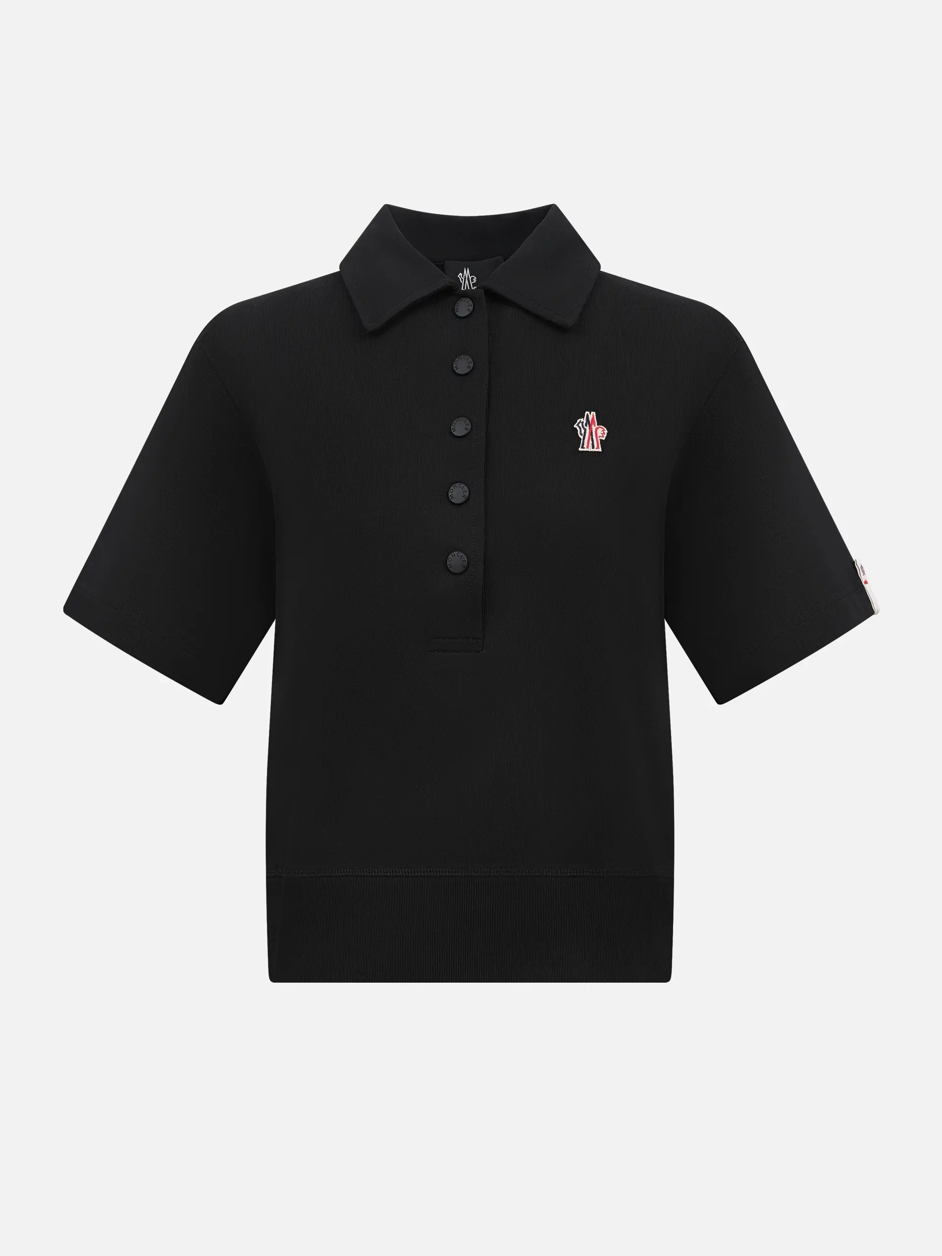 MONCLER GRENOBLE - Cotton jersey polo shirt for women – NEW TAKE FIVE