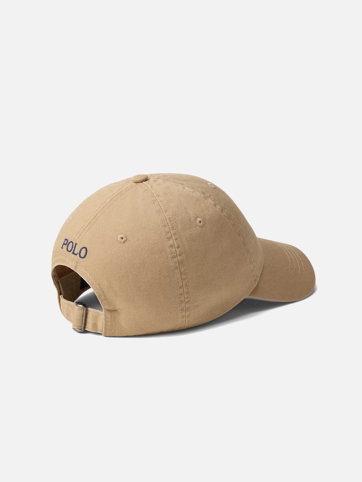 POLO RALPH LAUREN - Baseball-Cap aus Baumwollchino Khaki