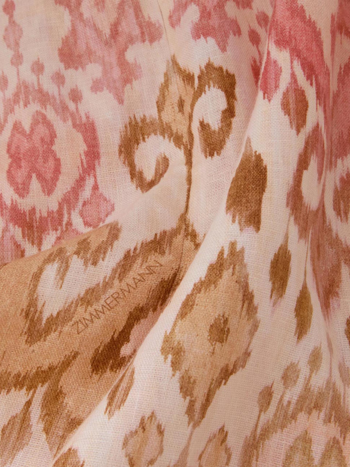 ZIMMERMANN - Minikleid Aster aus Leinen für Damen