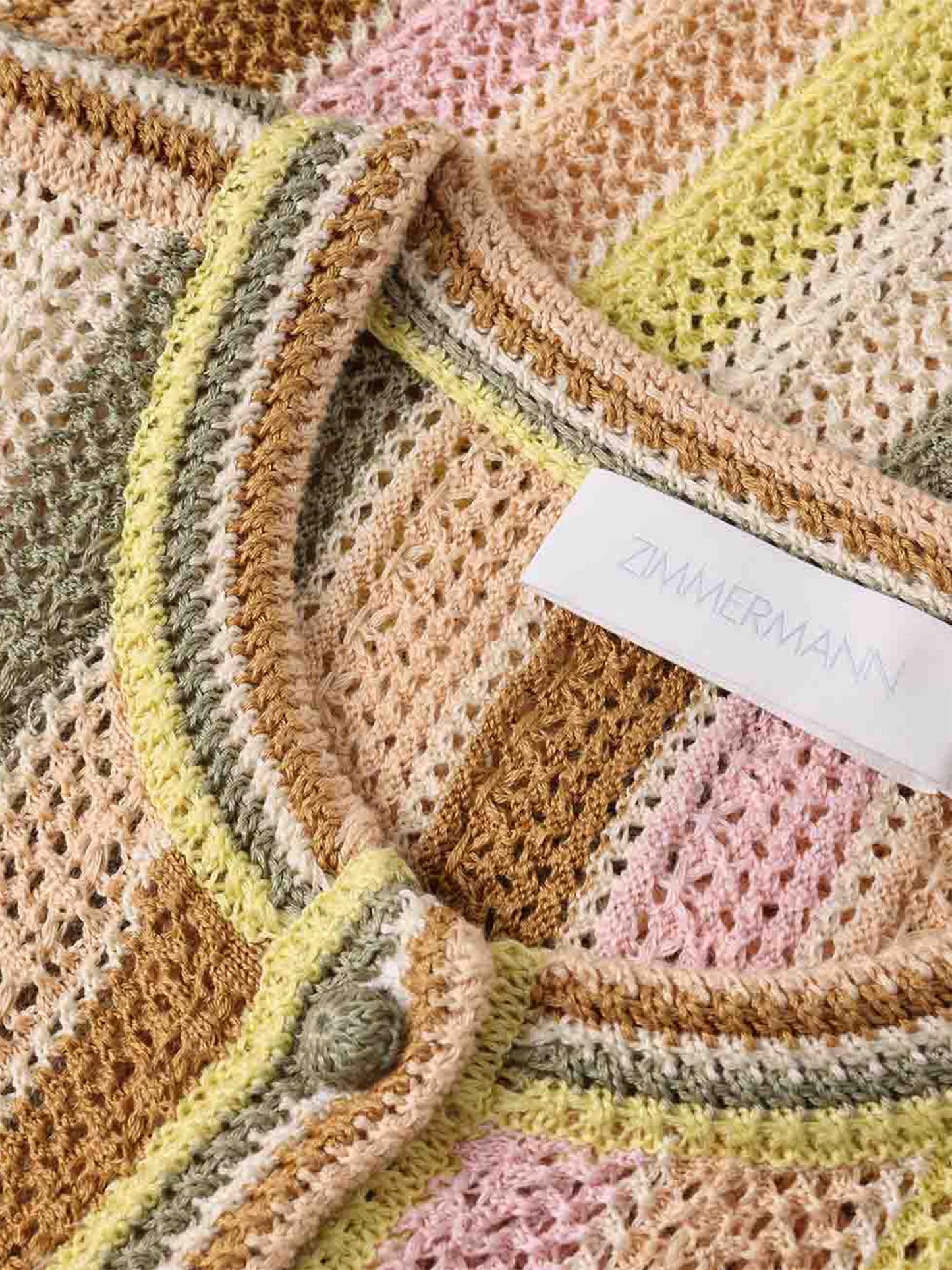 ZIMMERMANN - Cardigan Indra aus Häkelstrick für Damen
