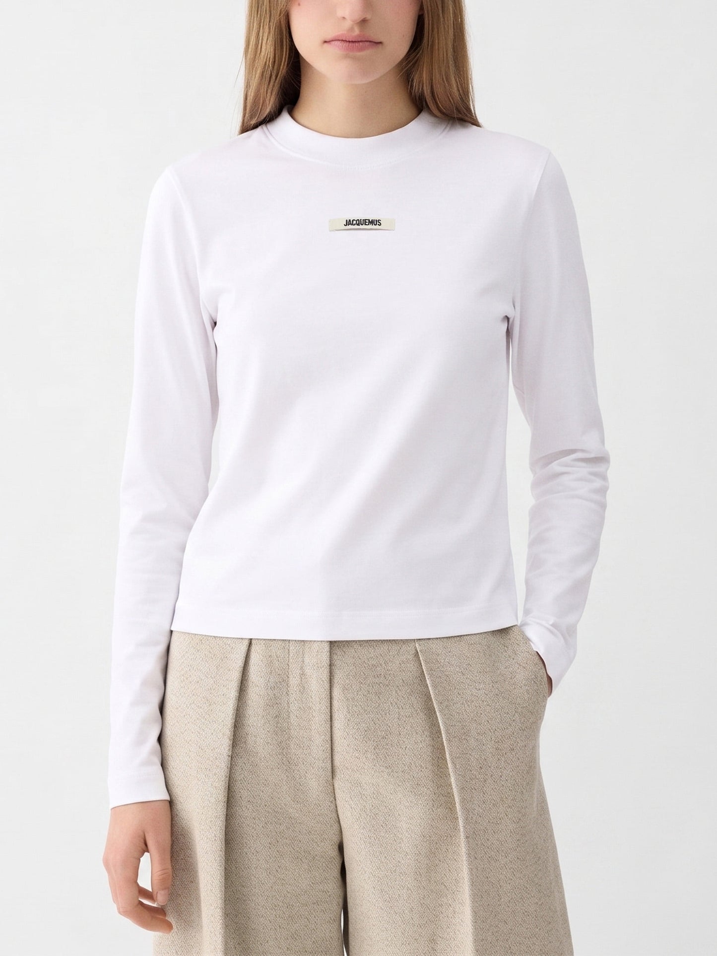 JACQUEMUS - Longsleeve-T-Shirt Gros Grain für Damen