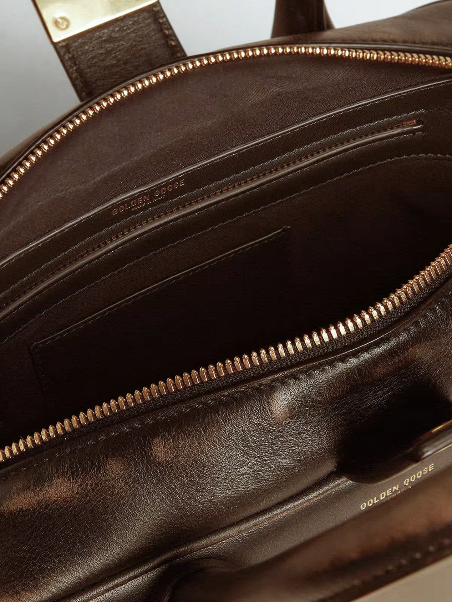 GOLDEN GOOSE - Tote Bag Vita aus Distressed-Leder