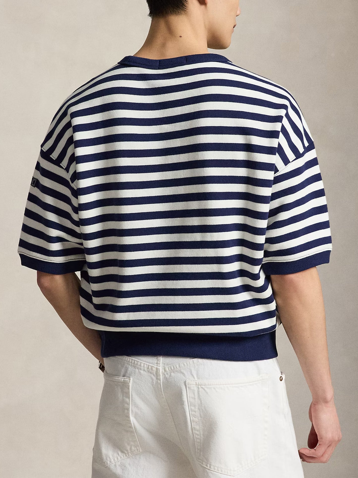 POLO RALPH LAUREN - Kurzarm-Sweatshirt mit Streifen für Herren