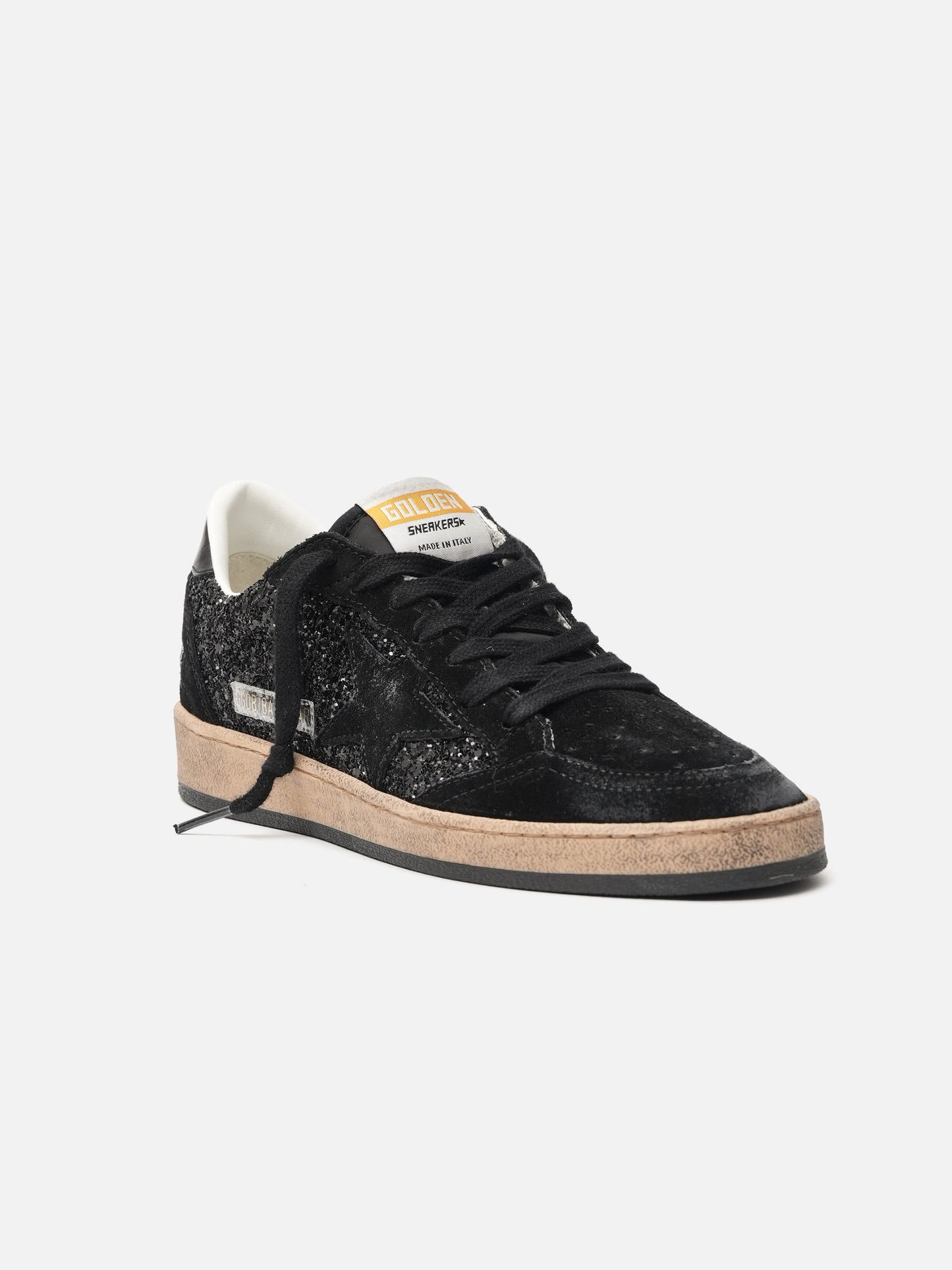 GOLDEN GOOSE - Sneakers Ball Star mit Glitter für Damen
