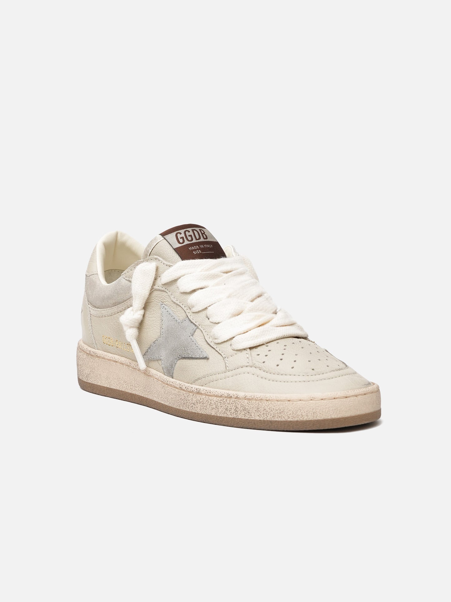 GOLDEN GOOSE - Sneakers Ball Star aus Leder für Damen