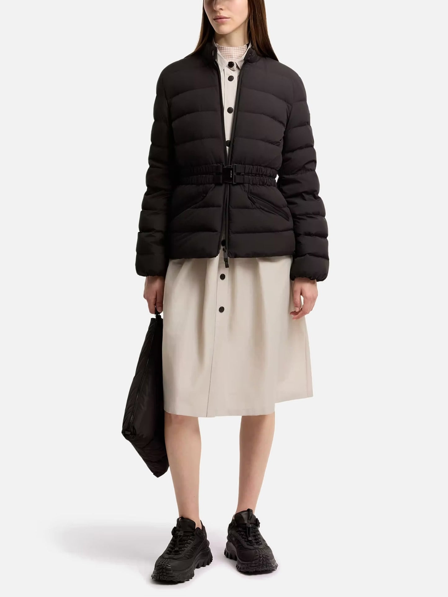 MONCLER - Daunenjacke Esthetique mit Gürtel für Damen