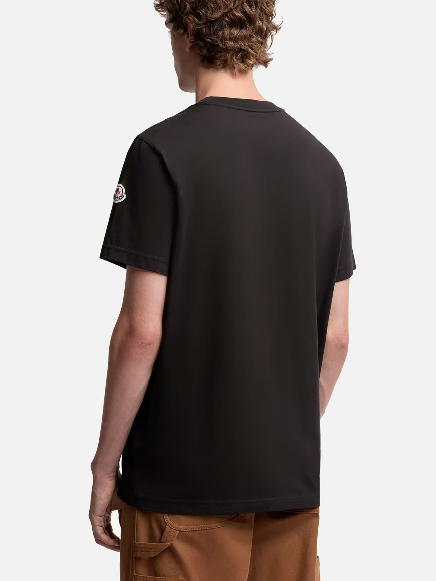 MONCLER - T-Shirt mit Monogramm-Logo für Herren