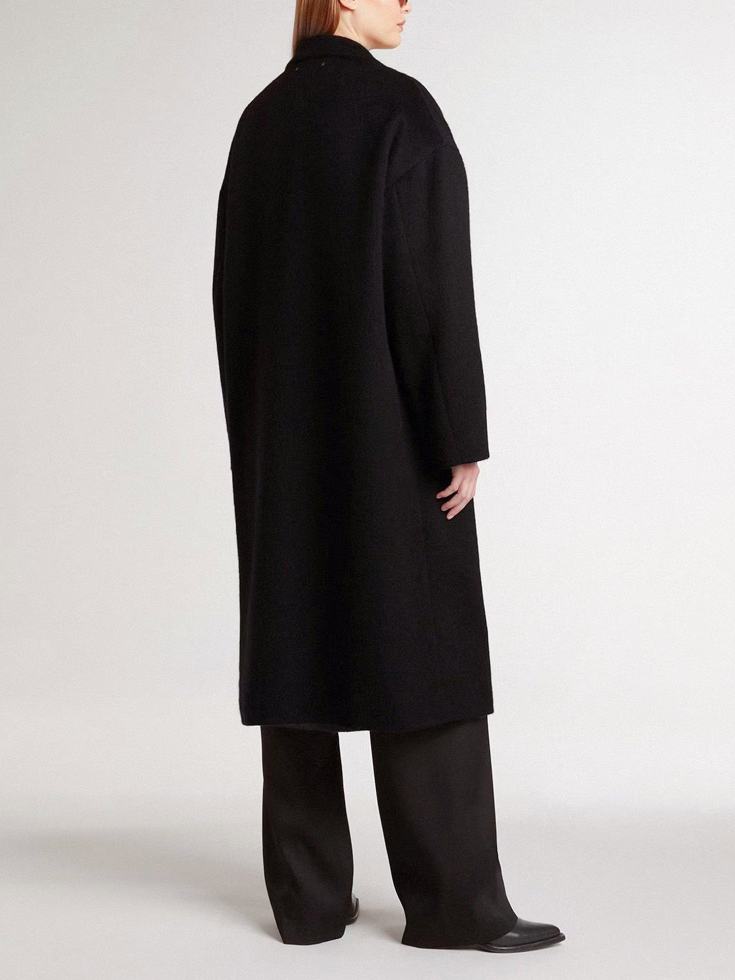 Mantel aus Woll-Mohair-Gemisch für Damen
