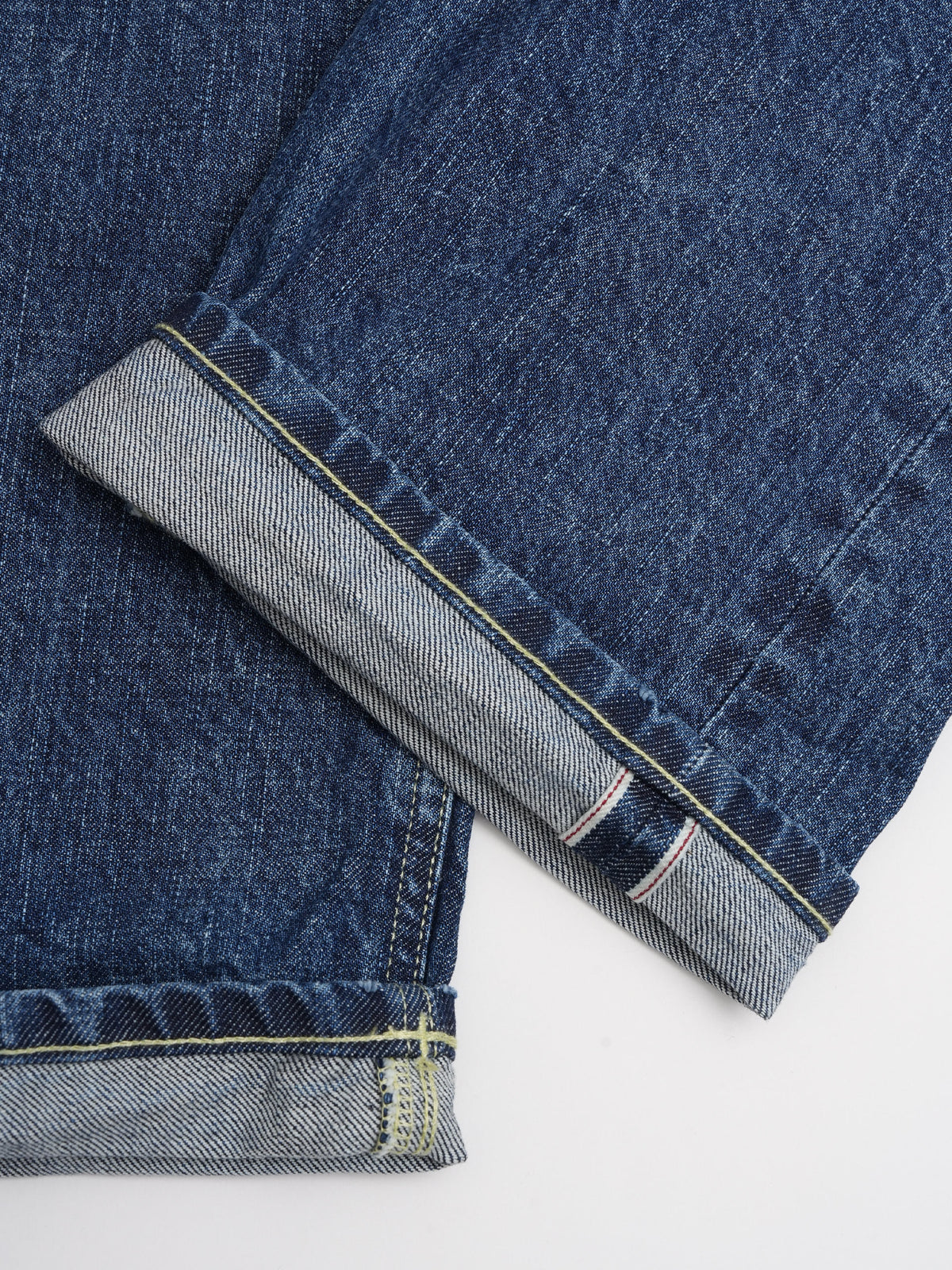 Dondup Straight Jeans Bray aus Selvedge-Denim für Herren Mittelblau