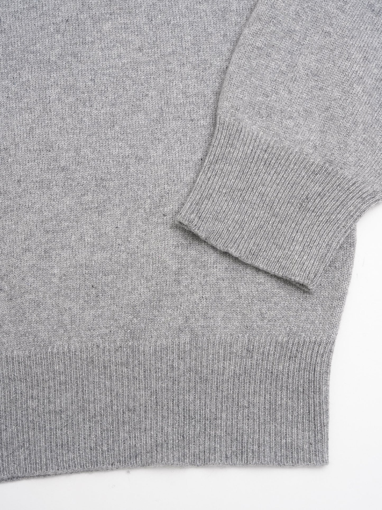 Dondup – Rundhalspullover aus Kaschmir und Seide für Herren Hellgrau - Light Grey