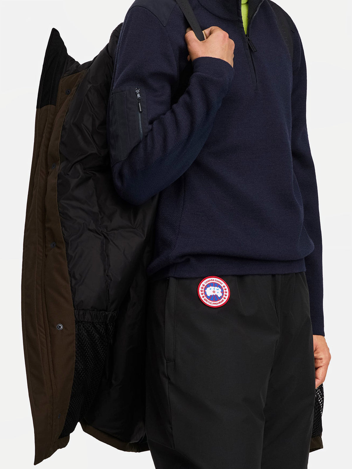 Canada Goose – Parka Langford Black Disc für Herren Dunkelbraun - Dark Brown