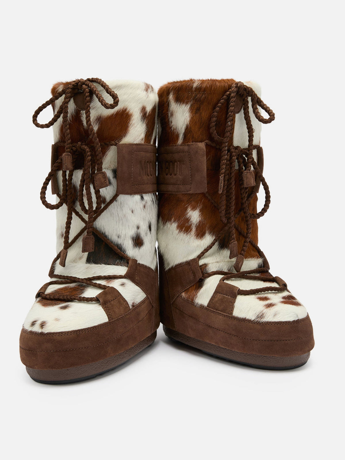 Moon boot Stiefel Icon Archive 1985 Cow für Damen Weiß/Braun