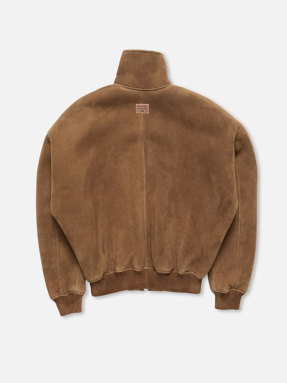 Acne studios Shearling-Bomberjacke für Damen Braun