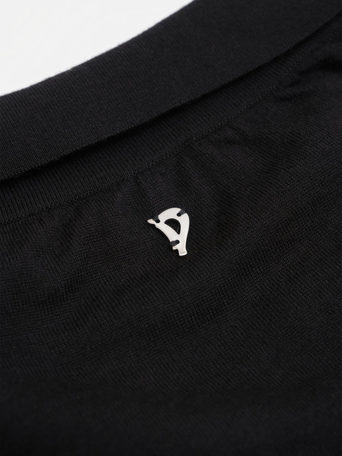 Dondup – Polopullover aus Kaschmir-Mix für Damen Schwarz - Black