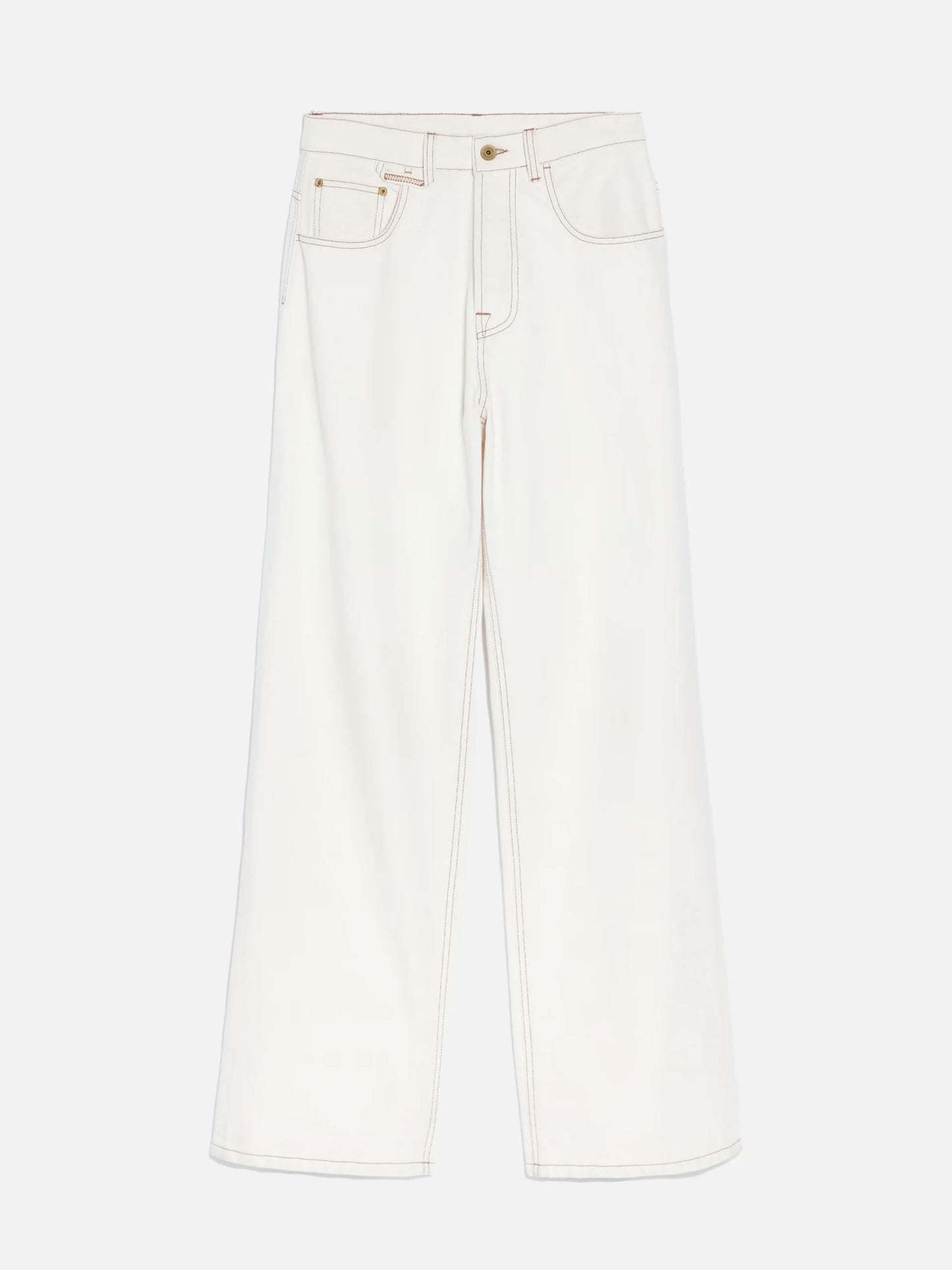 JACQUEMUS - Jeans De-Nimes Large für Damen in Weiß - White