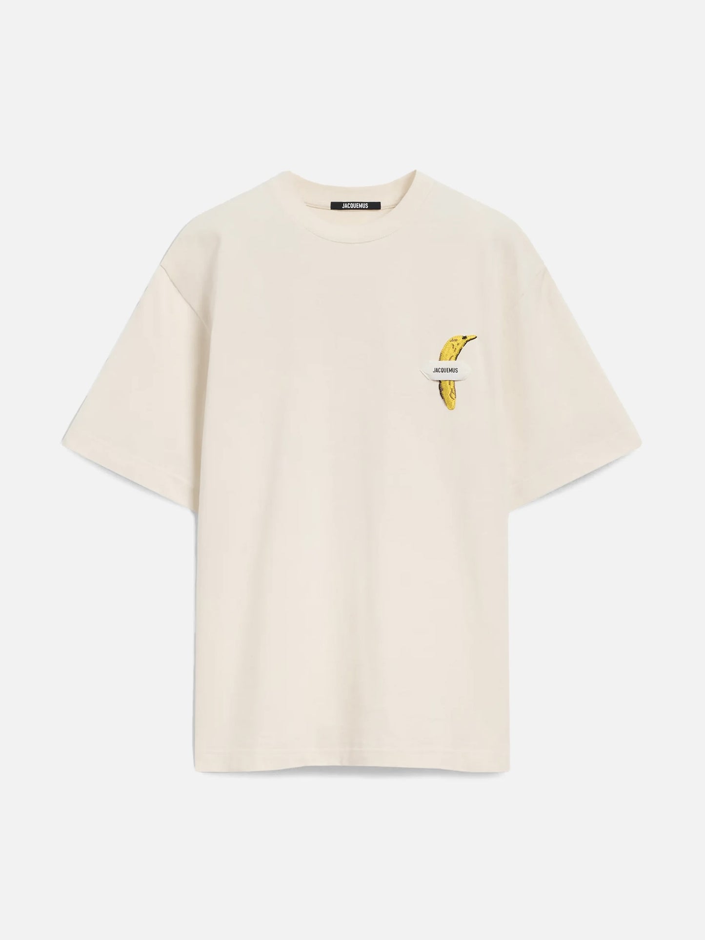 JACQUEMUS - T-Shirt Banane mit Logo für Herren in Hellbeige - Light beige