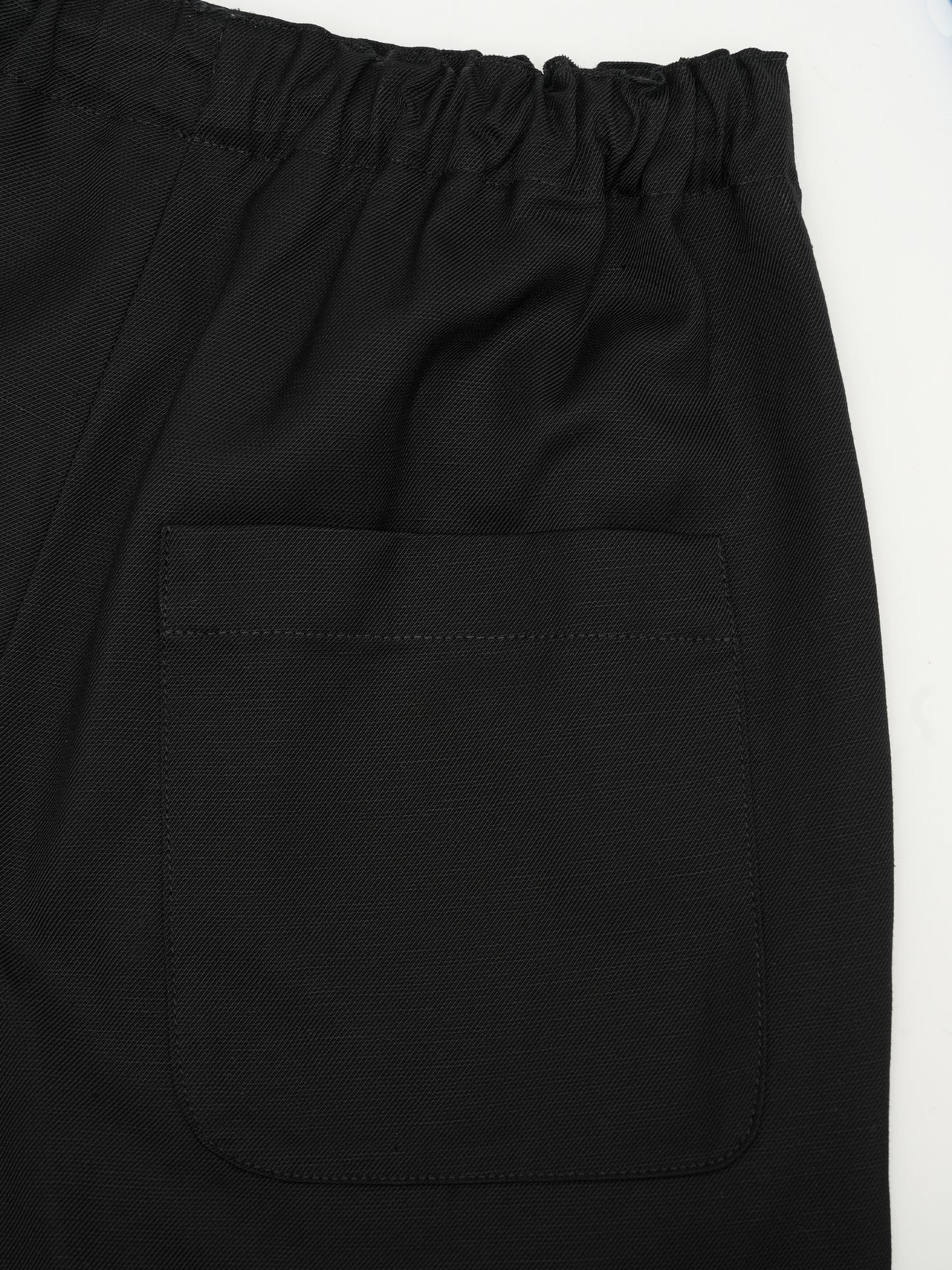 LOULOU STUDIO - Seto Shorts aus Viskose Schwarz – Black