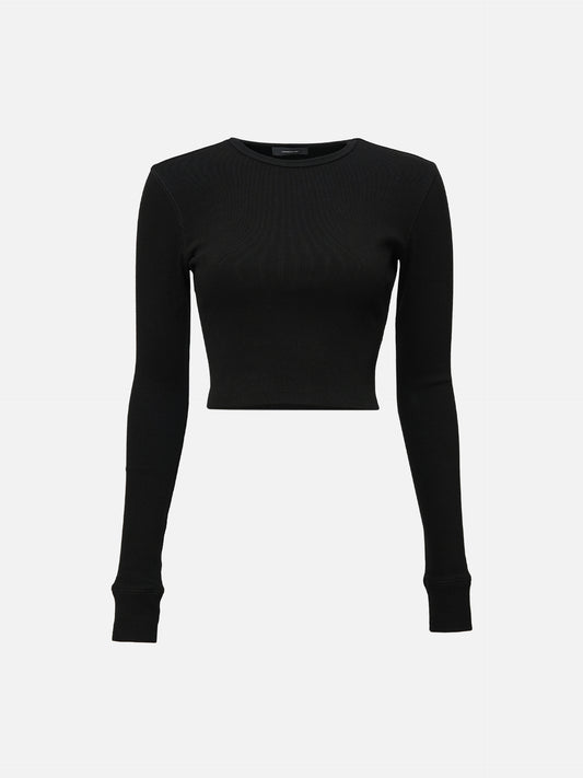 WARDROBE.NYC - x Hailey Bieber Langarmshirt Schwarz – Black