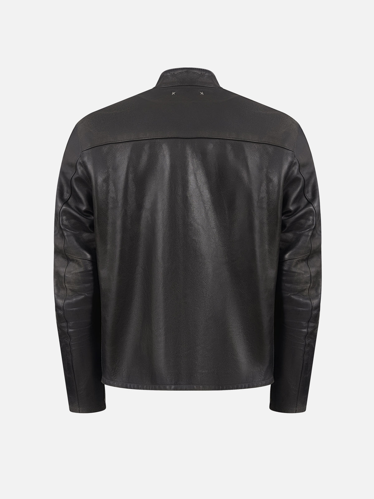 Golden goose Bikerjacke aus Leder für Herren Schwarz