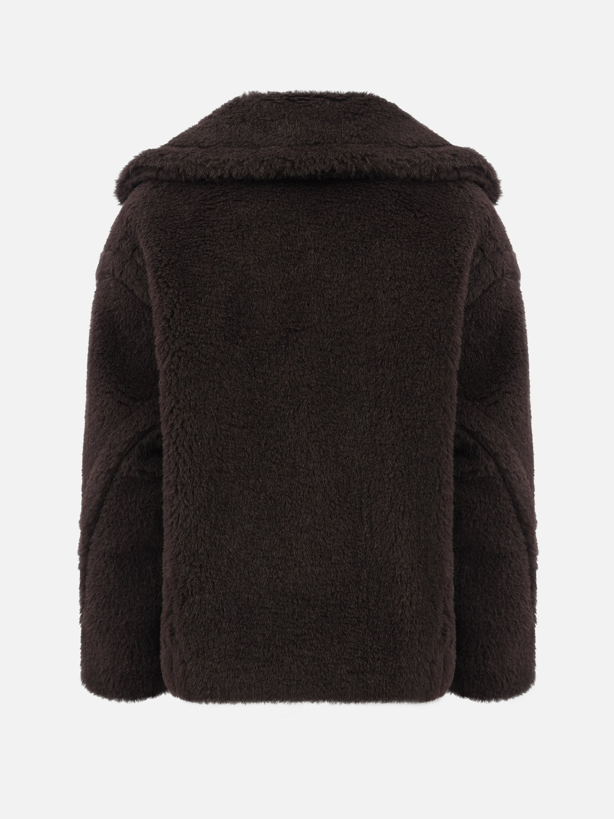 Max Mara – Teddy-Cabanjacke Alcuno für Damen Dunkelbraun - Dark Brown