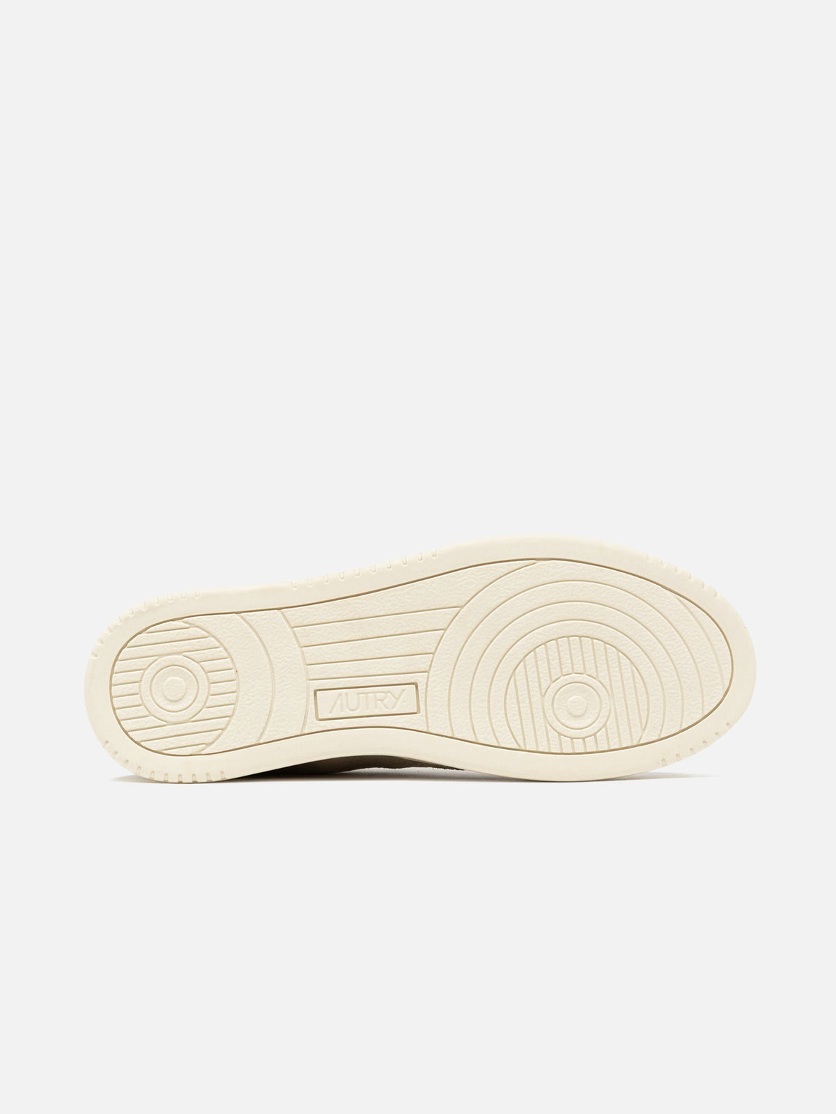 AUTRY - Sneakers Medalist Low aus Veloursleder für Damen Beige / Weiß