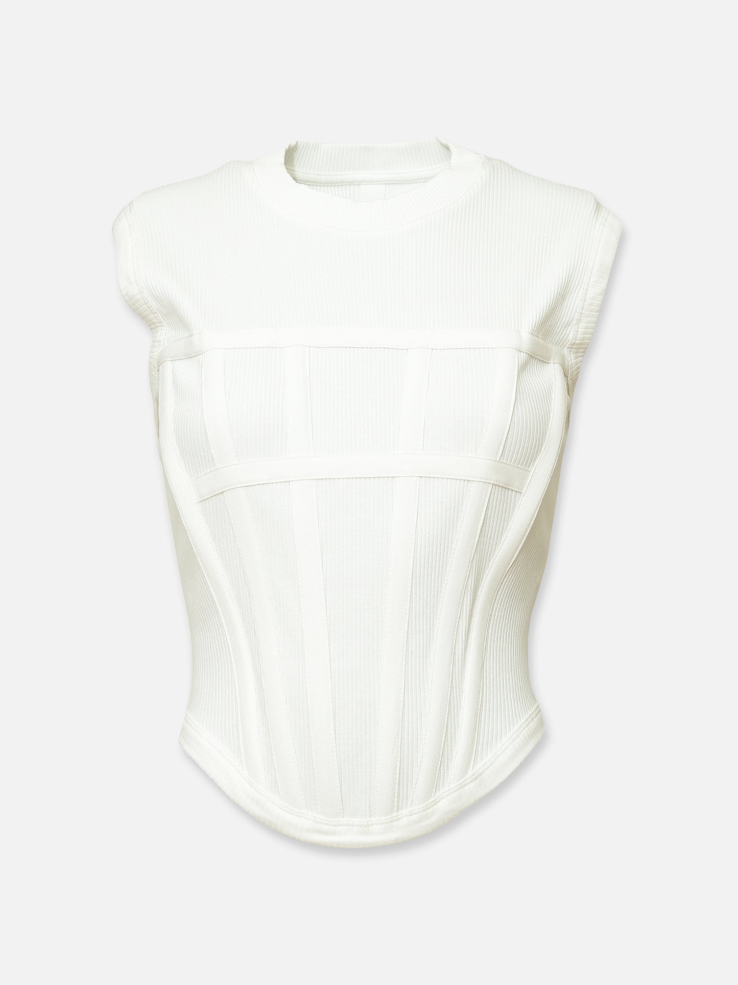 DION LEE - Rib Korsett Tank Top