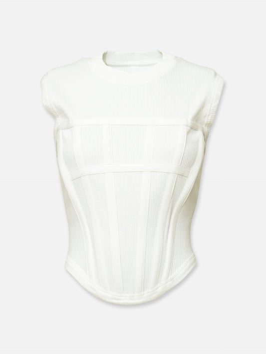 DION LEE - Rib Korsett Tank Top
