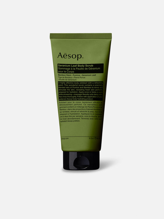 AESOP - Geranium Leaf Body Scrub 180ml
